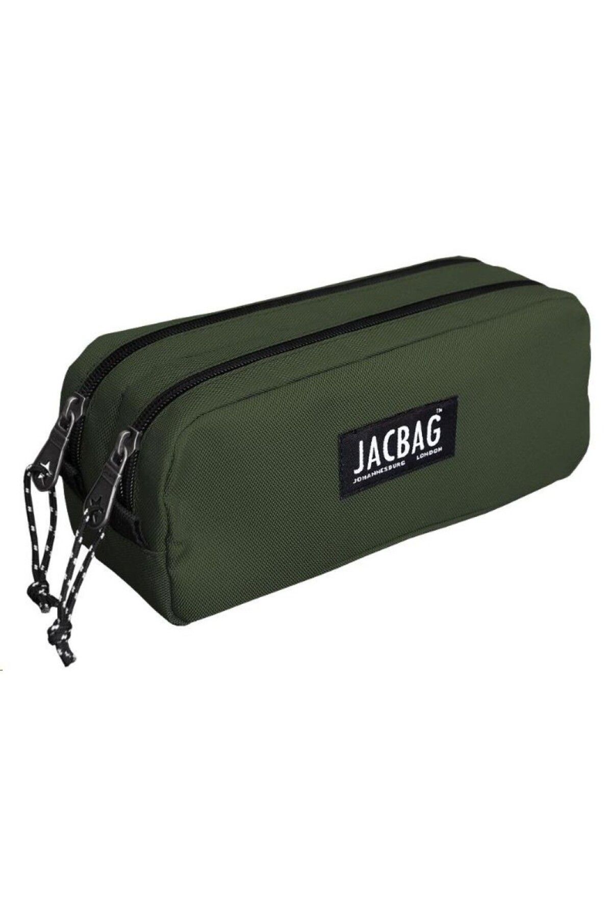 jacbag Dual Pouch-iki Bölmeli Kalem Çantası Haki Yeşil Jac-08