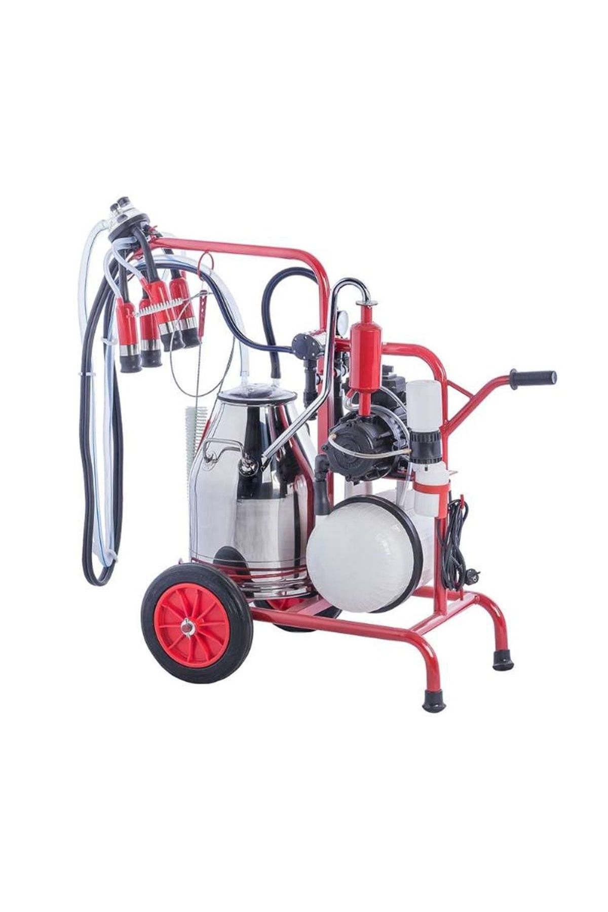 Kurtsan Km04094 Tek Sağım Tek Güğüm Süt Sağım Makinesi 30 Litre (YAĞLI)