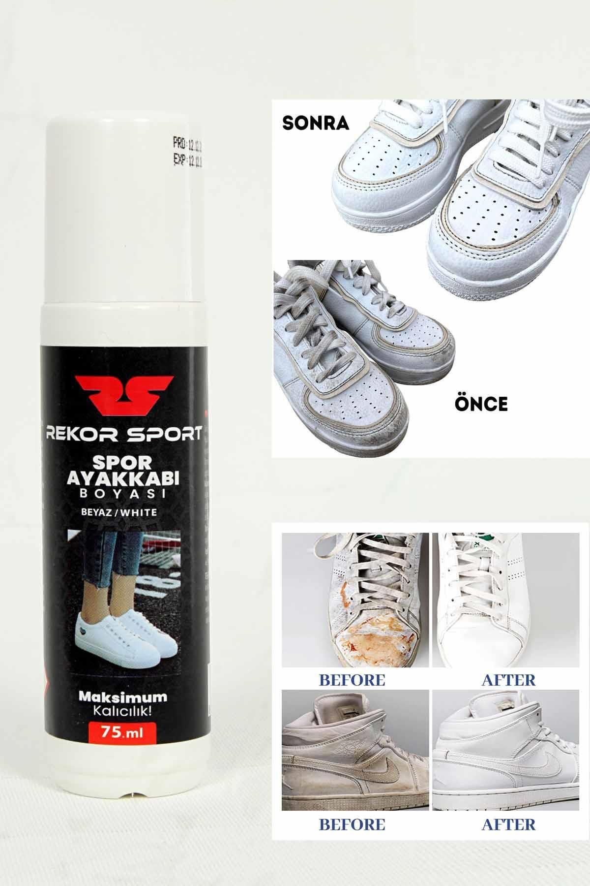 rekorsport Rekor Sport Beyaz Ayakkabı Boyası 75 ml Unisex Beyaz Ayakkabı Boyası RS102102-3
