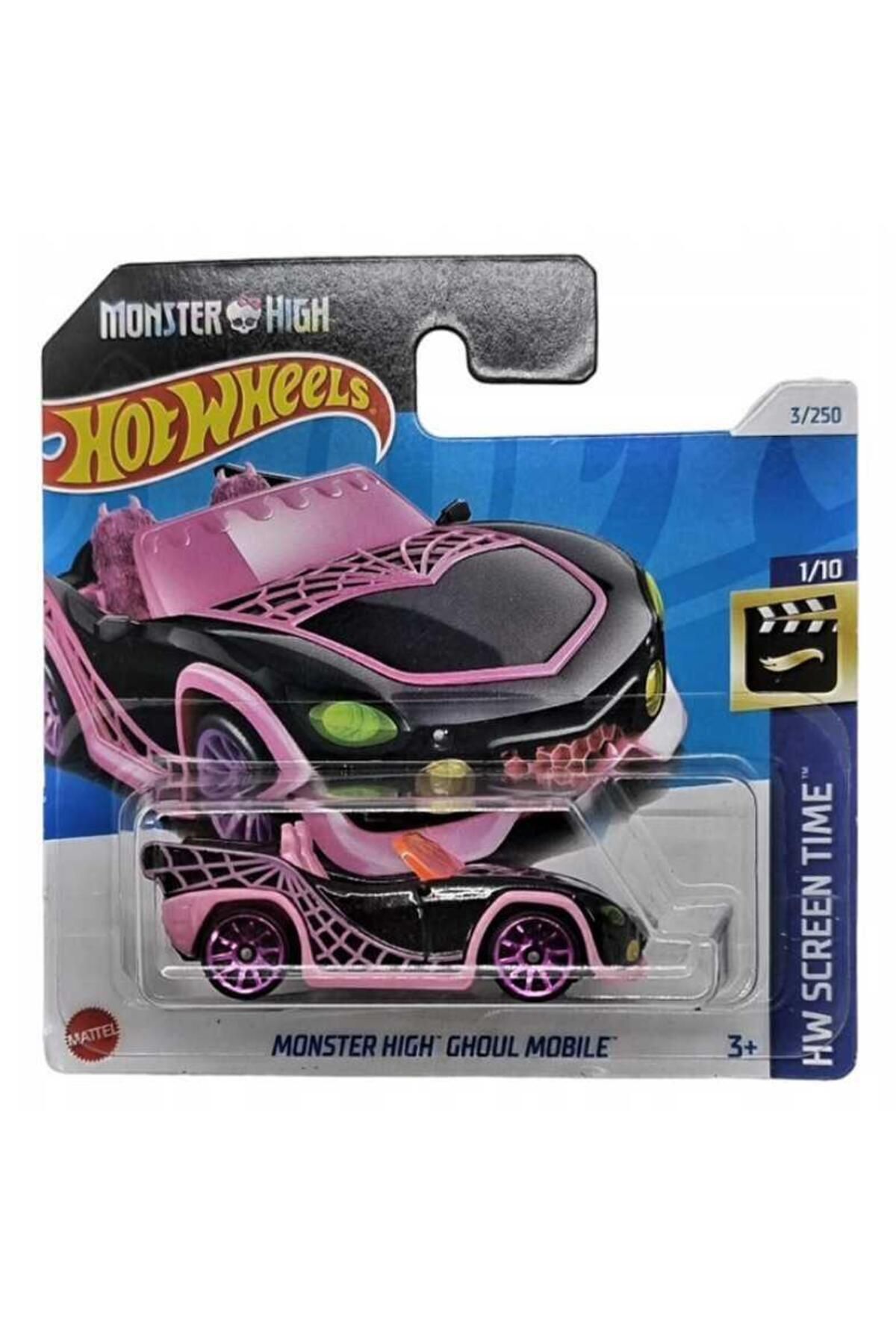 HOT WHEELS Monster High Ghoul Mobile 1/10 3/250 Model Araba