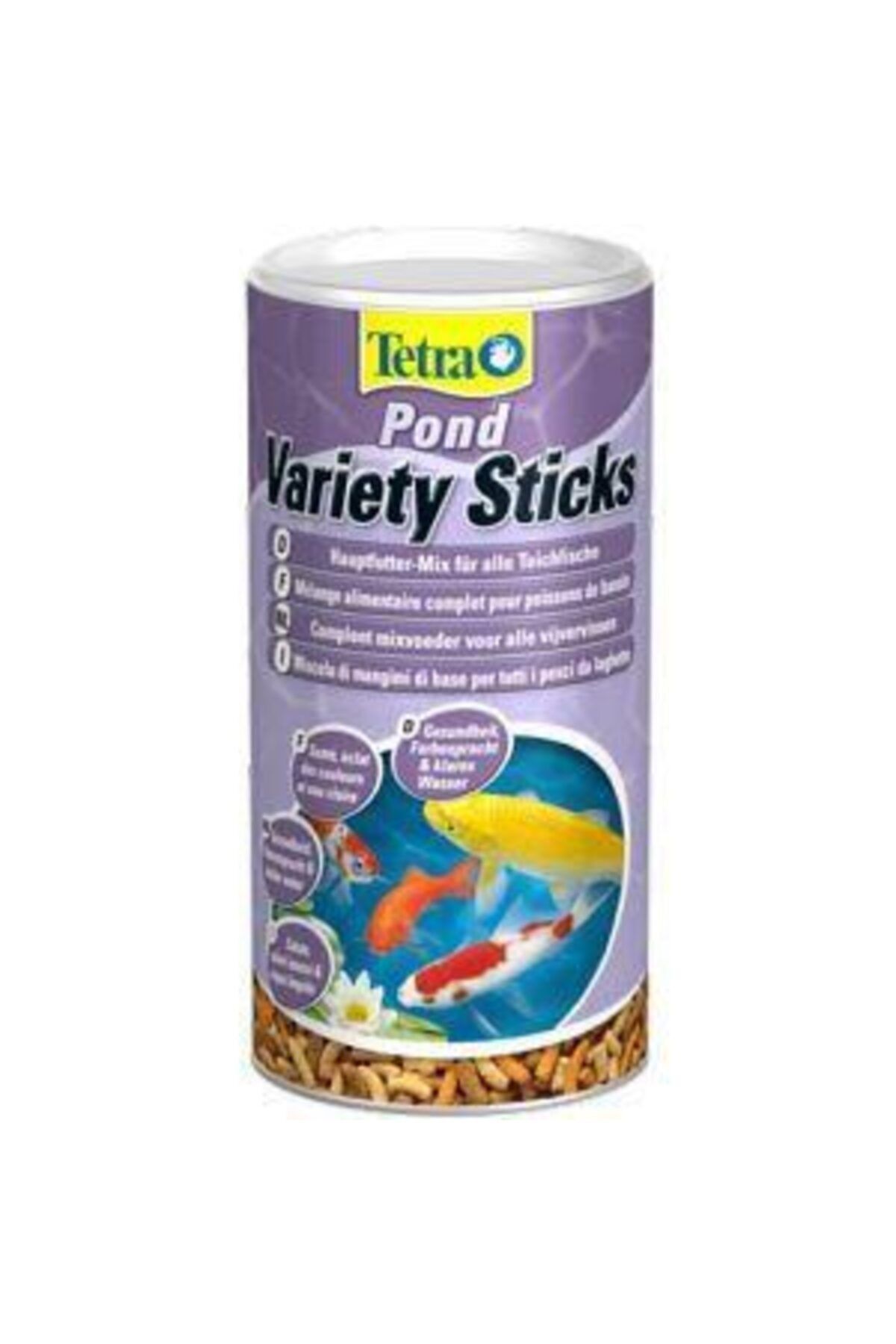 Tetra Pond Variety Sticks Japon Ve Havuz Balığı Yemi 1lt