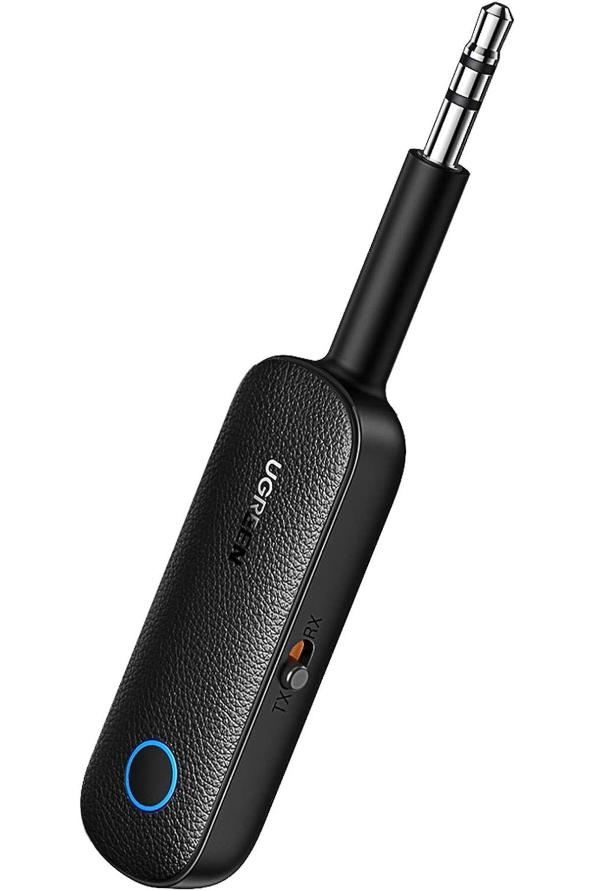 Genel Markalar Bluetooth 5.0 Verici 3.5mm Jack ve Dahili Mic Araç Mikrofon Bluetooth Adaptörü ile 2'si 1 Arada A