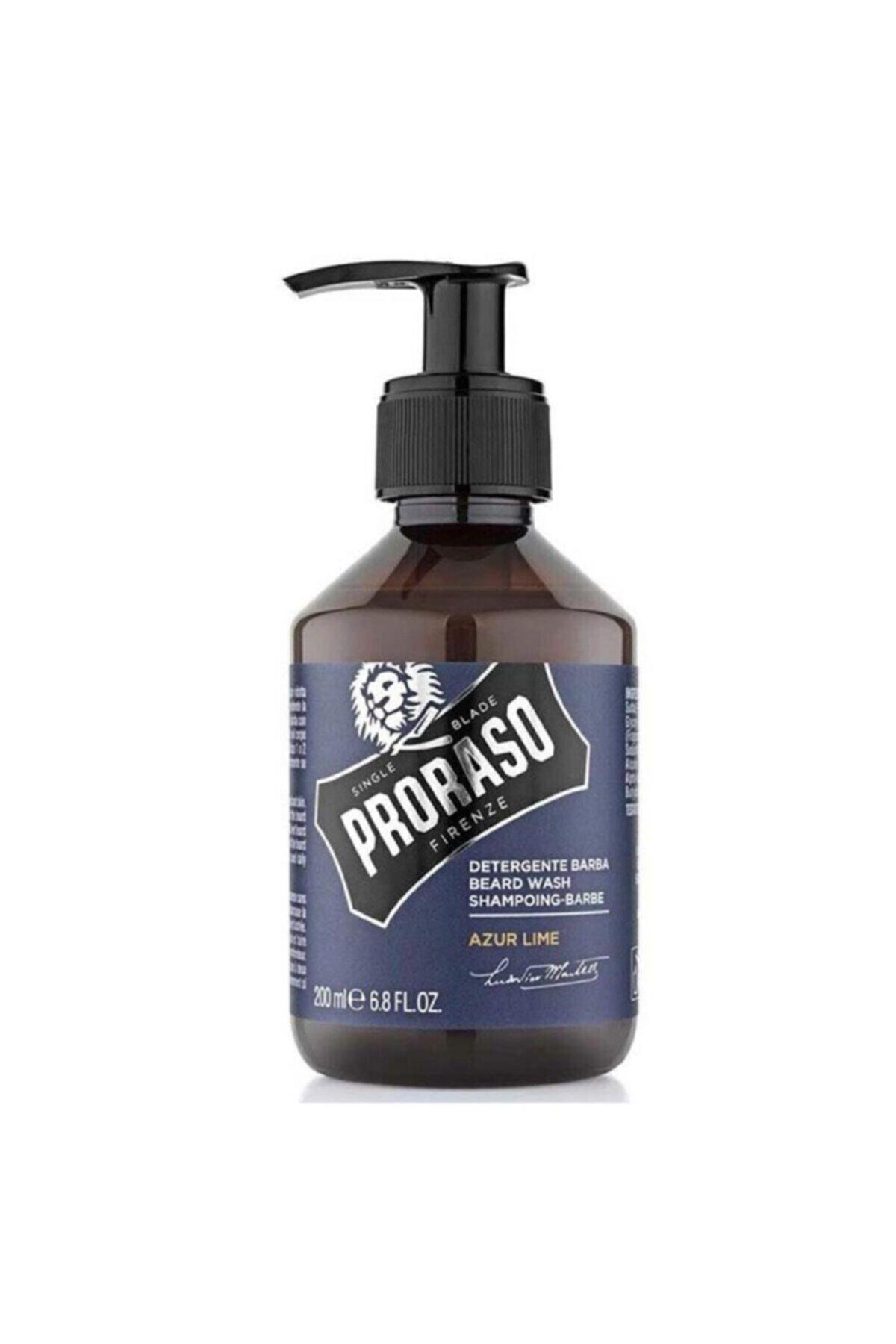 Proraso Beard Shampoo / Sakal Şampuanı Azure Lime 200 ml