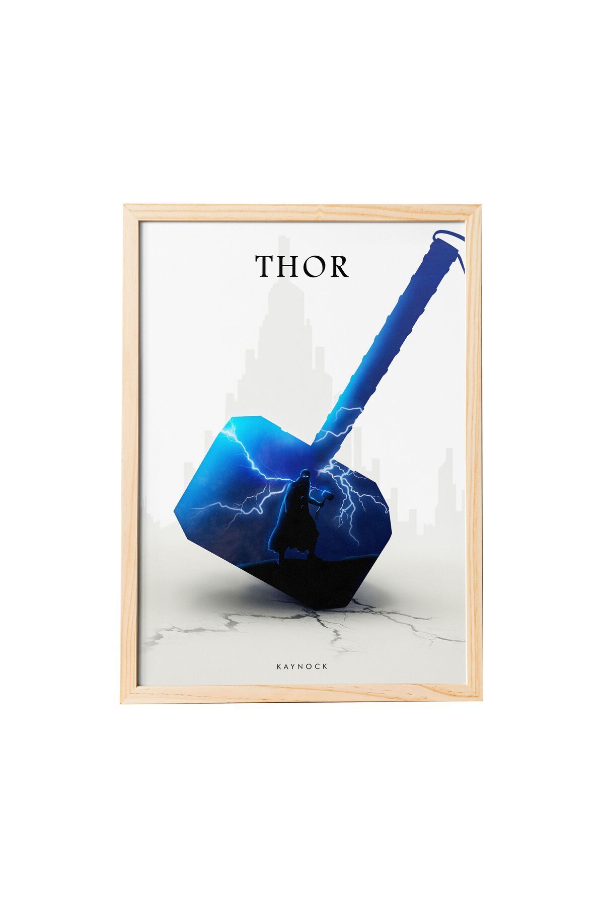 KAYNOCK Thor, Avangers, Süper Kahraman, Dizi-film Poster Tablo, Dijital Tasarım Tablo