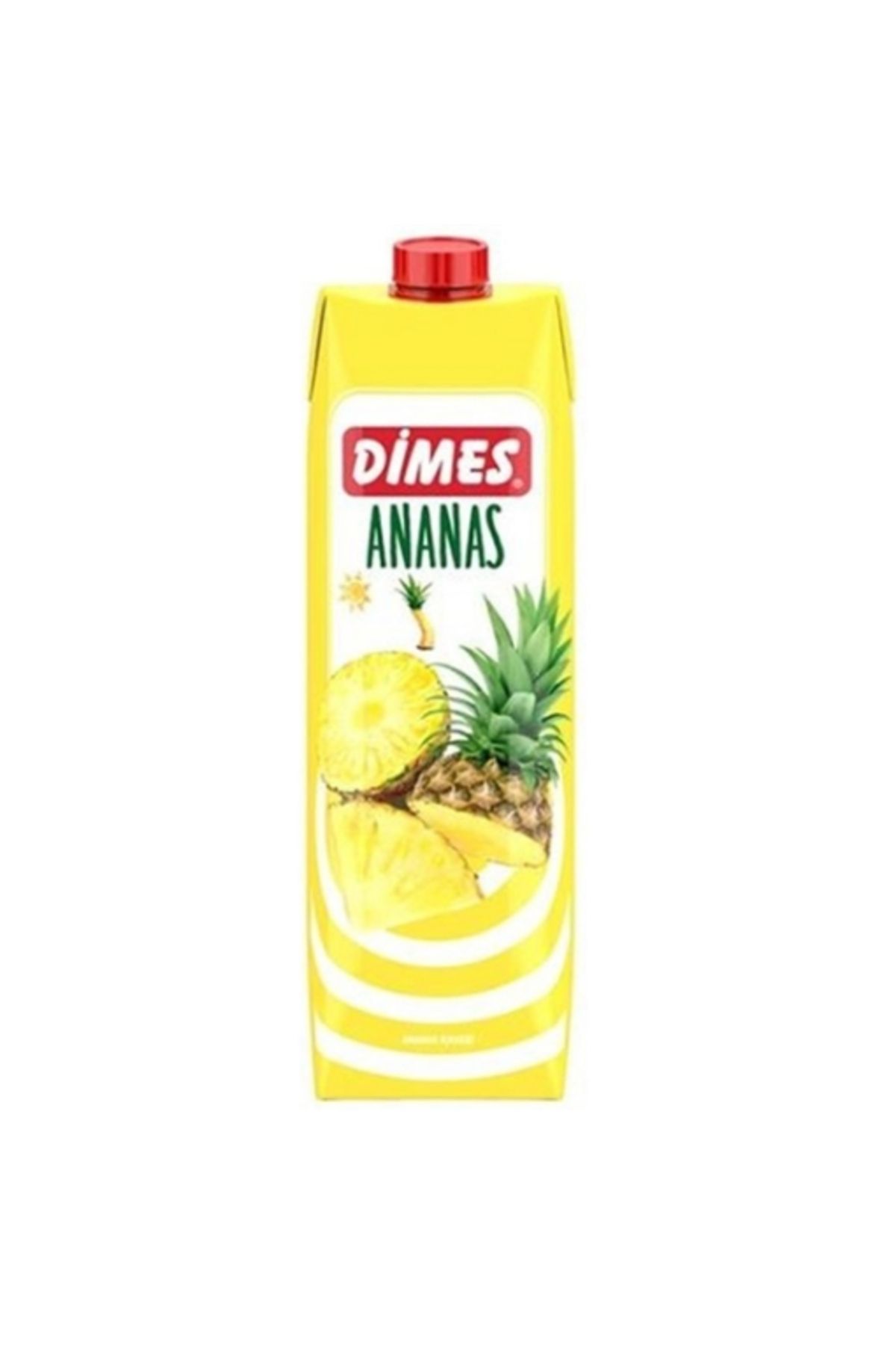 Dimes Ananas Meyve Suyu 1 Lt. (4'LÜ)