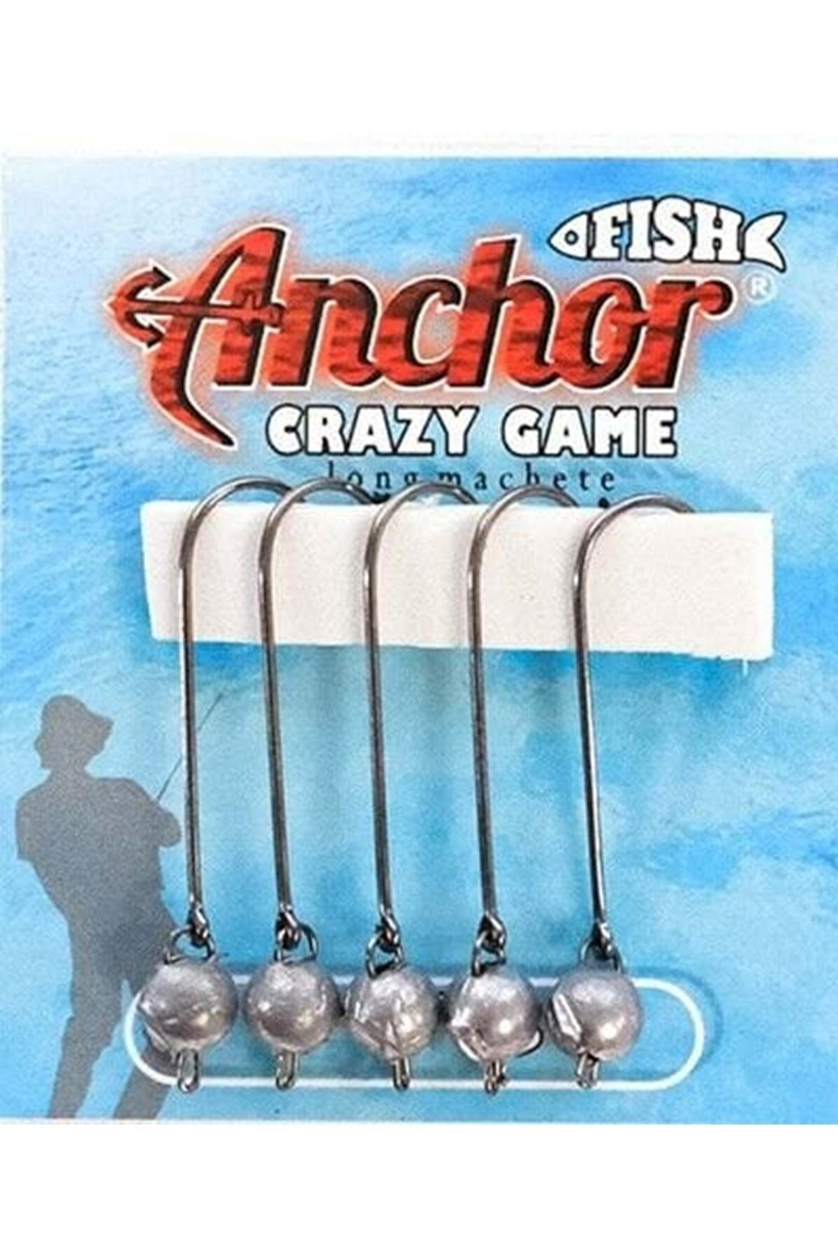 Anchor Crazy Game Uzun Gövdeli Mafsallı Lrf Jig Head - 5 gr