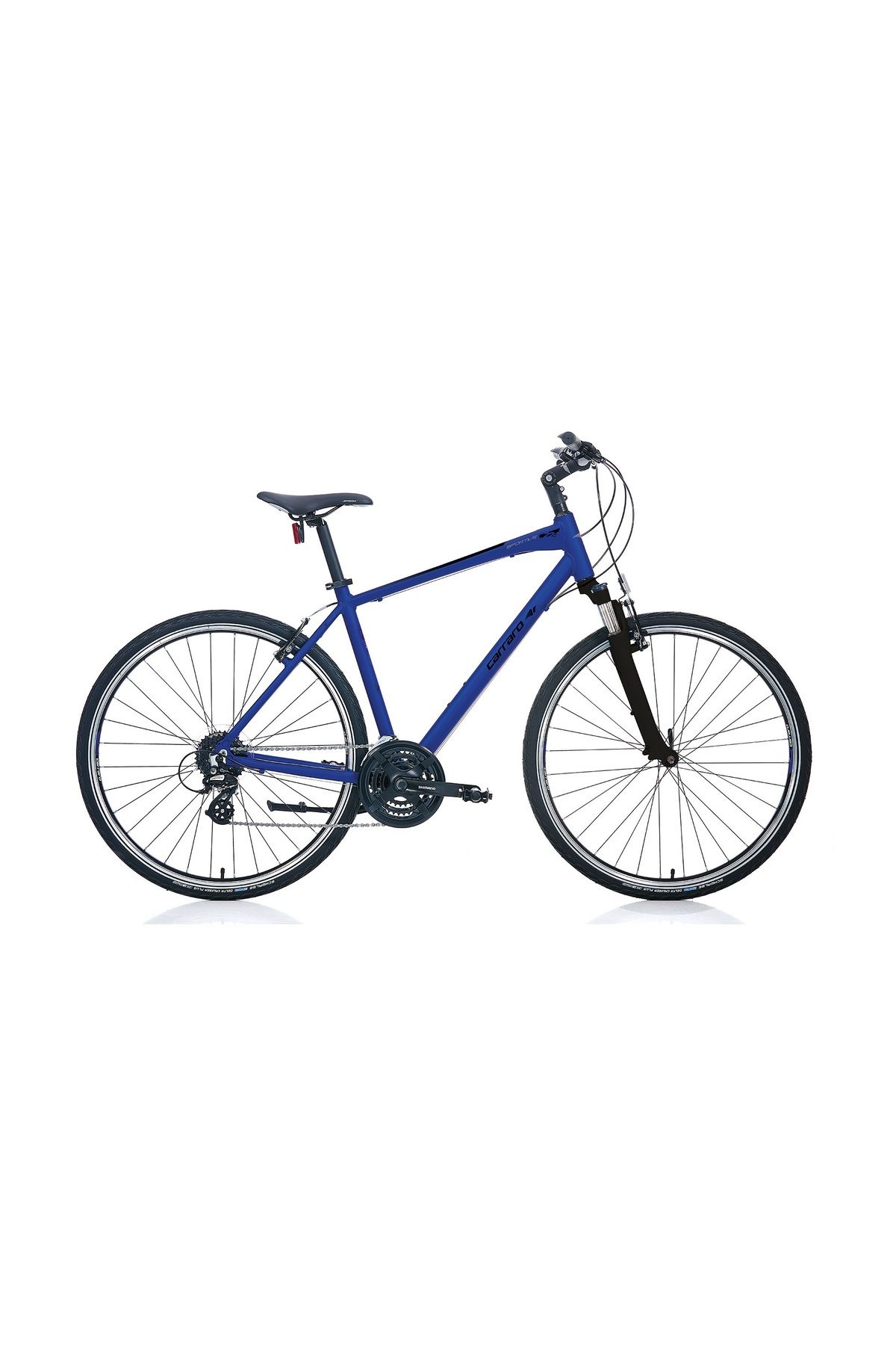 Carraro Sportıve 224 28 Jant 50cm Kadro 24 Vites Erkek Şehir Bisikleti Manyetik Mavi-siyah