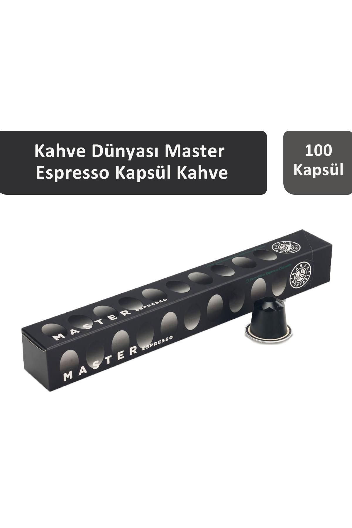 Kahve Dünyası 9 Master Espresso Kapsül Kahve 100 Kapsül