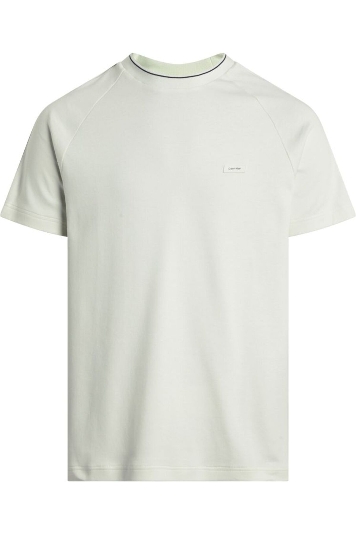 Calvin Klein Erkek Logo Detaylı Yeşil T-shirt