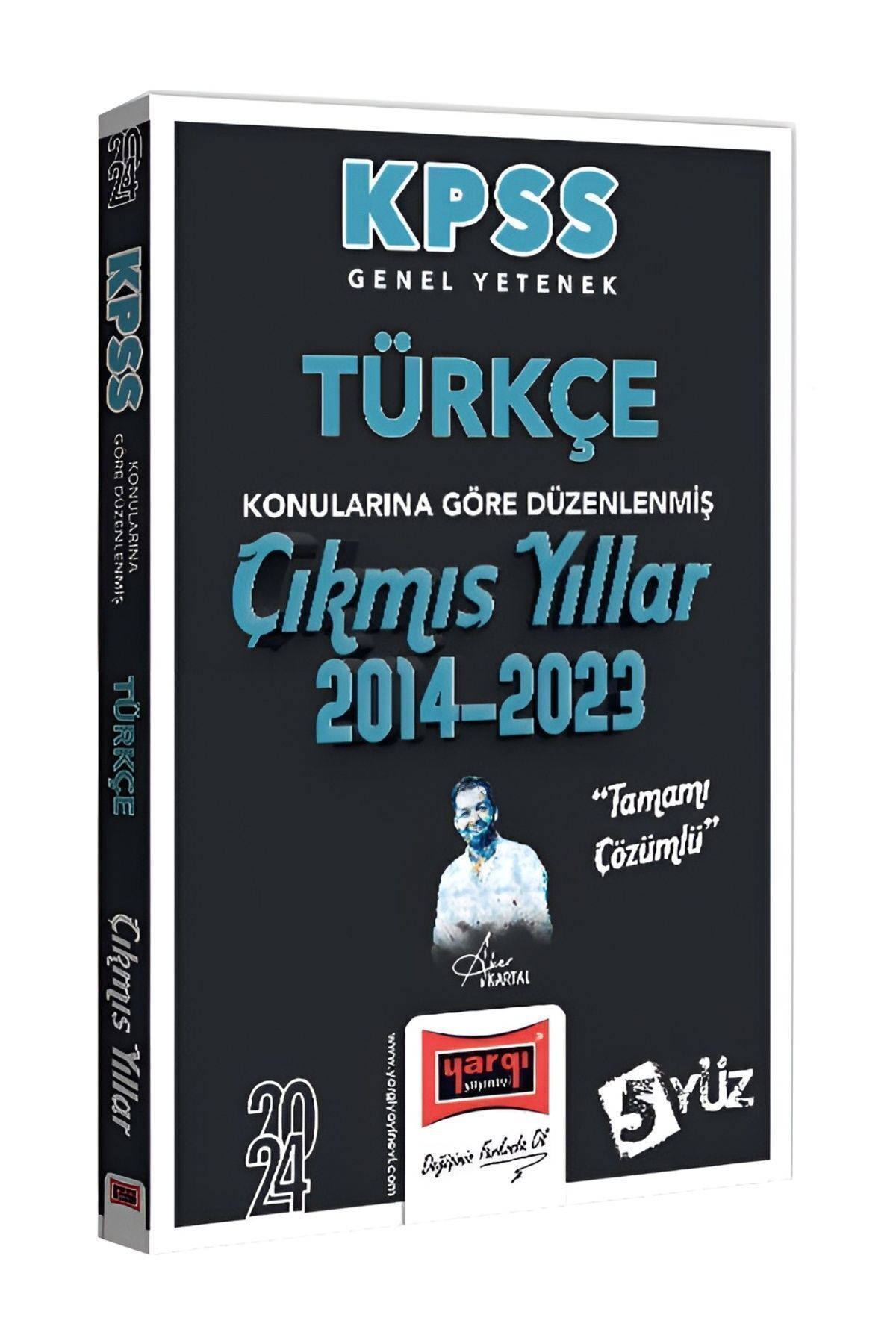 Yargı Yayınları Yargı 2024 KPSS Genel Yetenek Türkçe Konularına Göre Düzenlenmiş Tamamı Çözümlü Çıkmış Yıllar