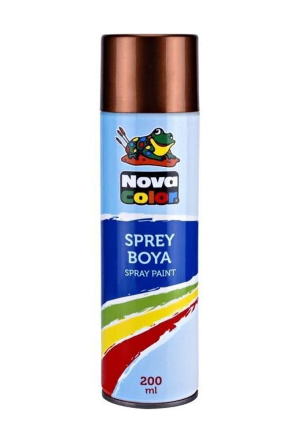 nova color Sprey Boya 200 ml Bakır Nc-813