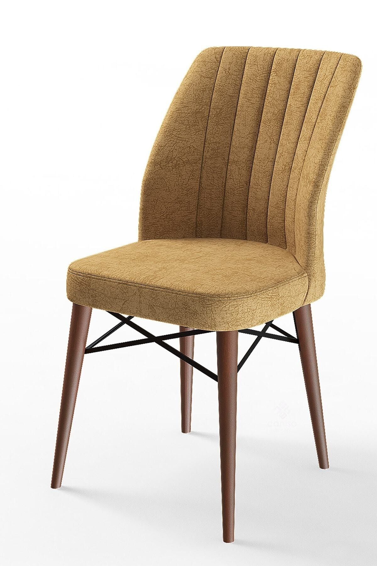 Canisa Concept Flex Serisi Cappuccino Renk Ayaklı Sandalye