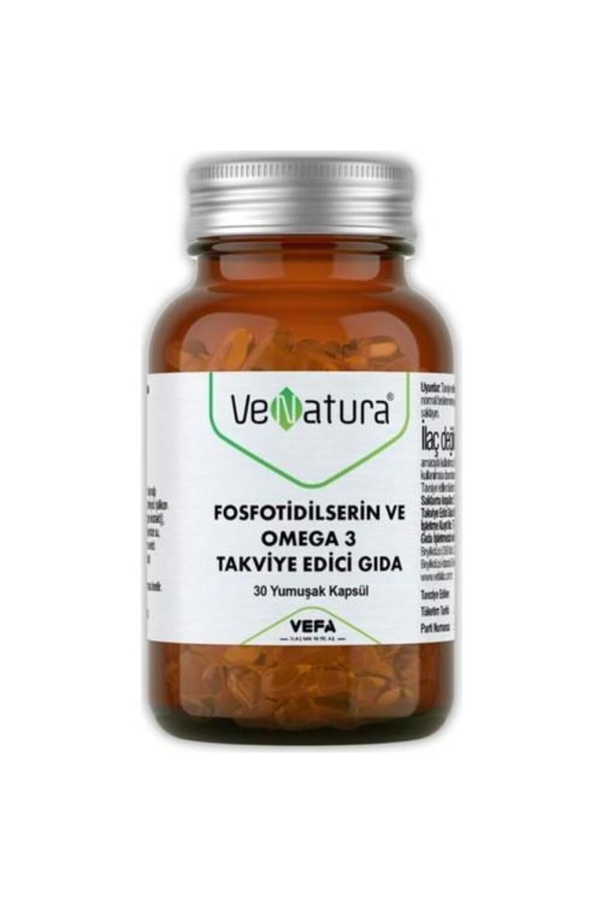 Venatura Fosfotidilserin Ve Omega 3 30 Kapsül