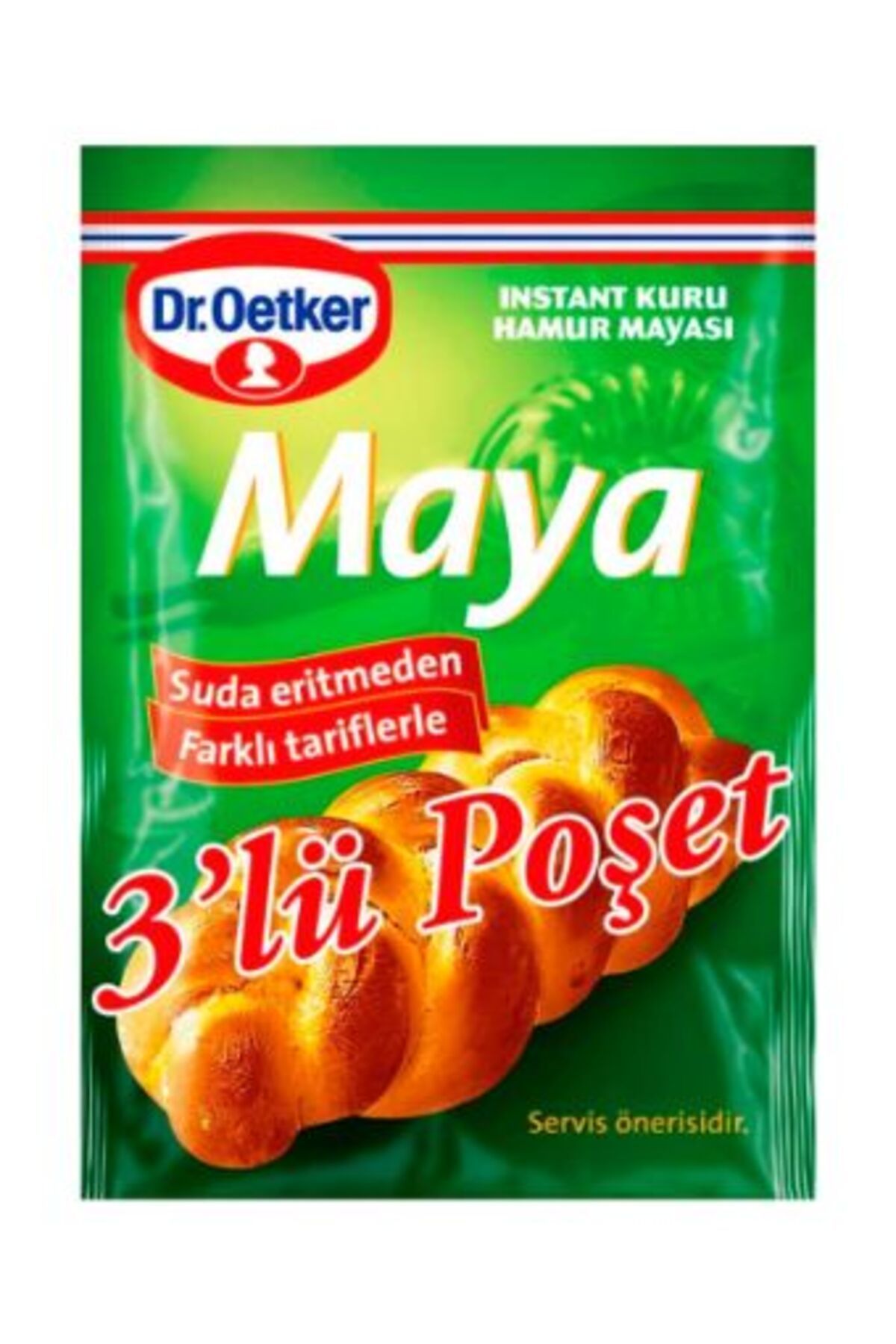 Dr. Oetker Dr Oetker Instant Maya 3-lü (12'Lİ)