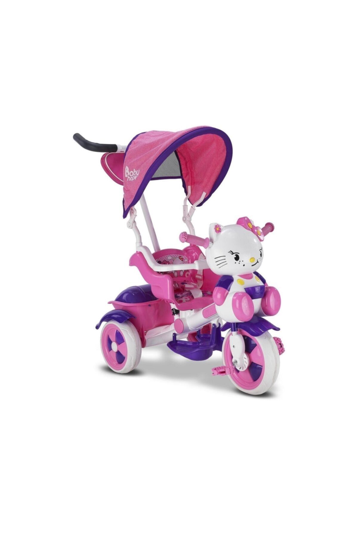 Babyhope Hello Kitty Kety Üç Teker Itmeli Bisiklet