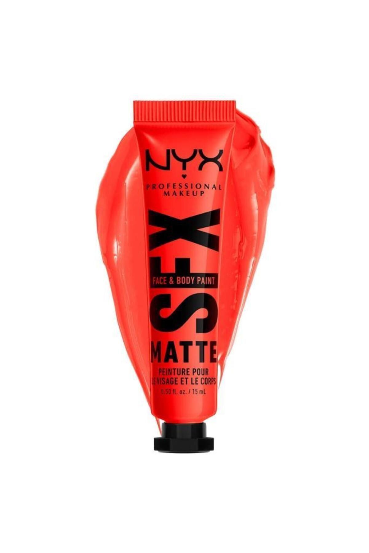 NYX Professional Makeup Sfx Paint Fired Up - Turuncu Yüz Ve Vücut Boyası
