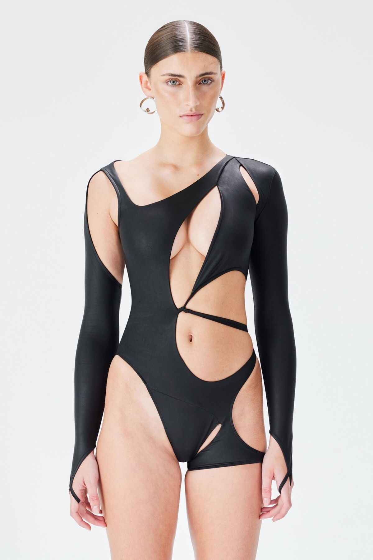 IAMNOTBASIC Rebel Bodysuit - Siyah