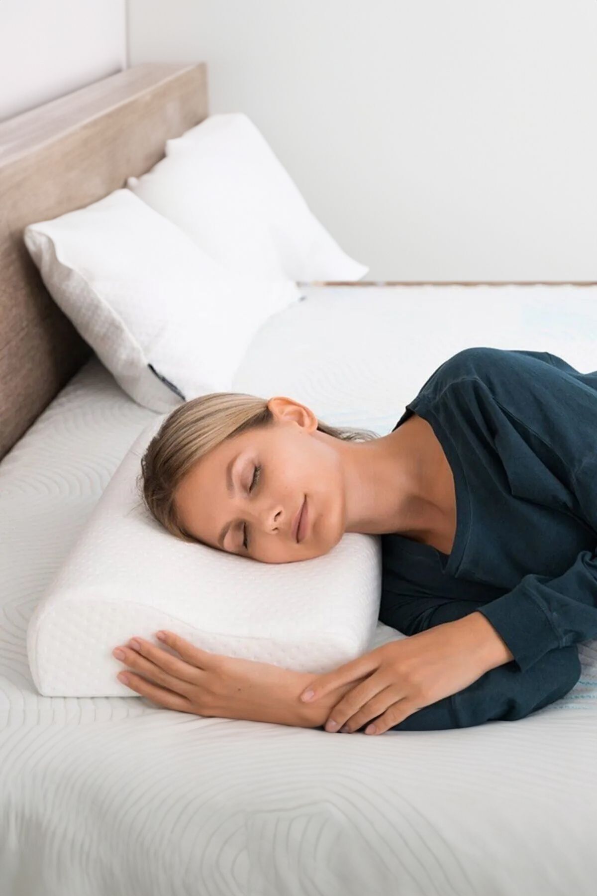 Arnee Ortopedik Boyun Fıtığı Boyun Düzleşmesi İçin Uyku Yastığı Medikal Boyun Ağrısı Yastıkları