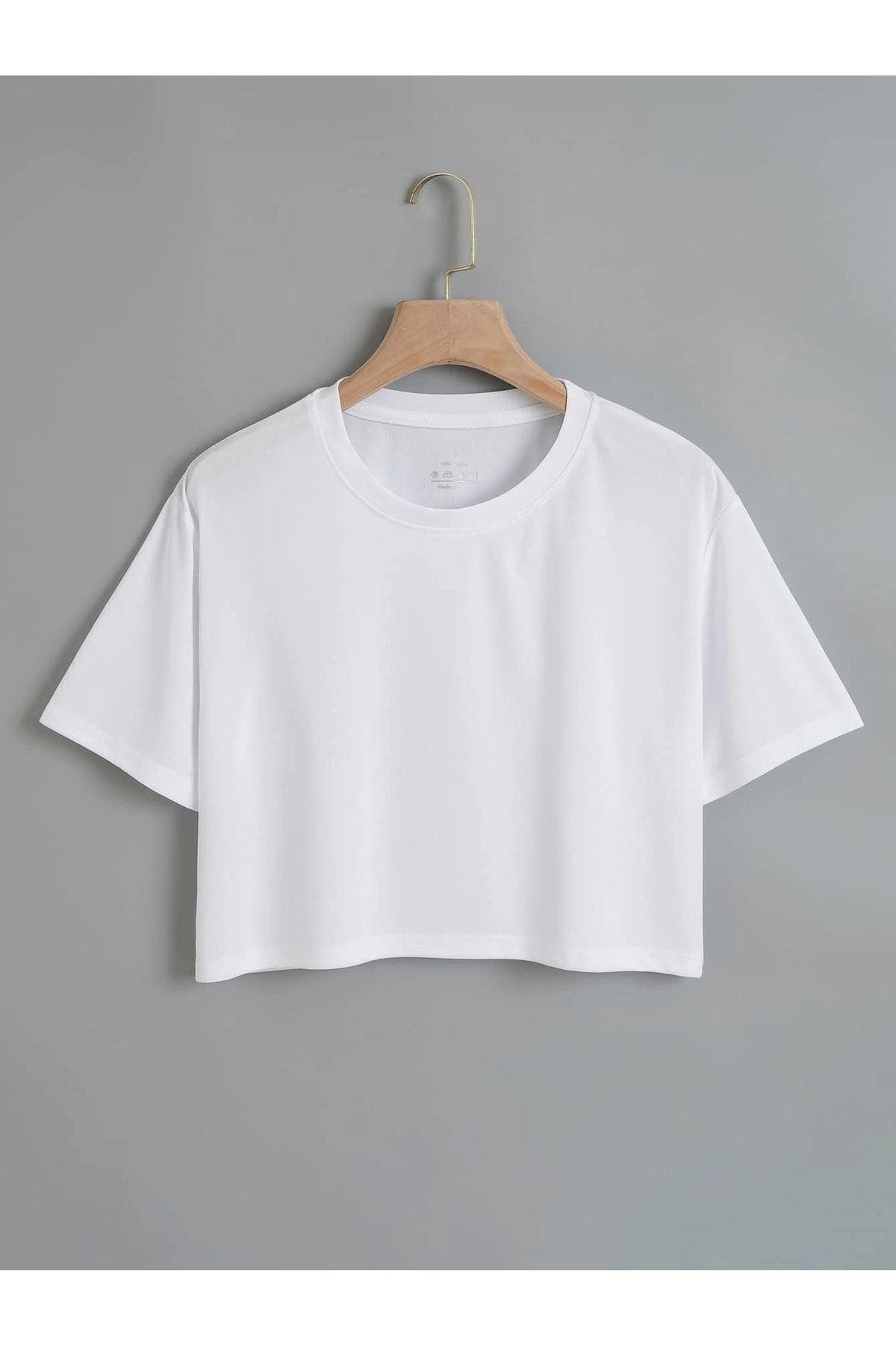 DAXİS Sportwear Company Crop Oversize Tshirt