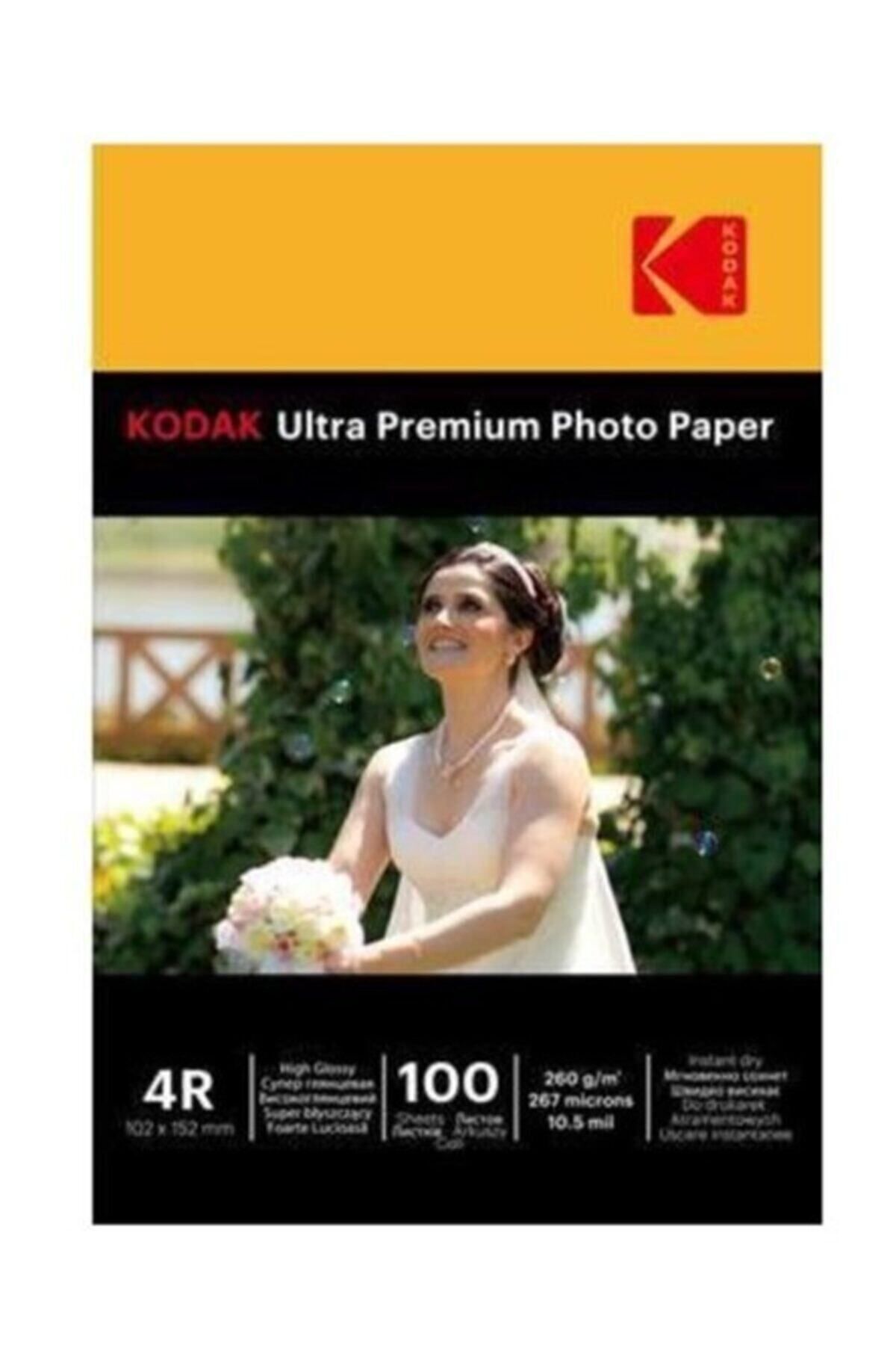 Kodak 260gr 10x15cm Ultra Premium Parlak Inkjet Fotoğraf Kağıdı