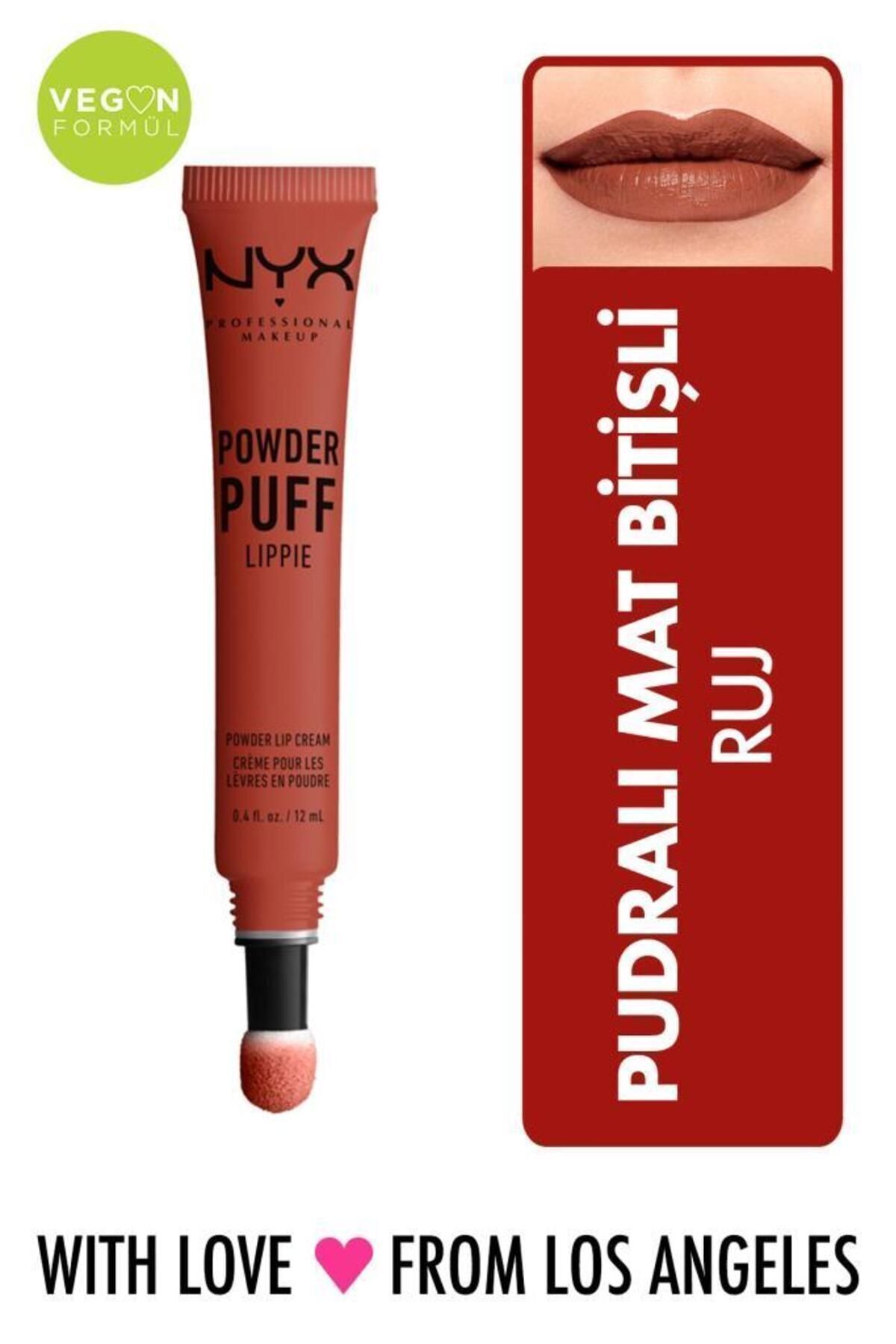 NYX Professional Makeup Powder Puff Lıppıe Lıp Cream - Teachers Pet