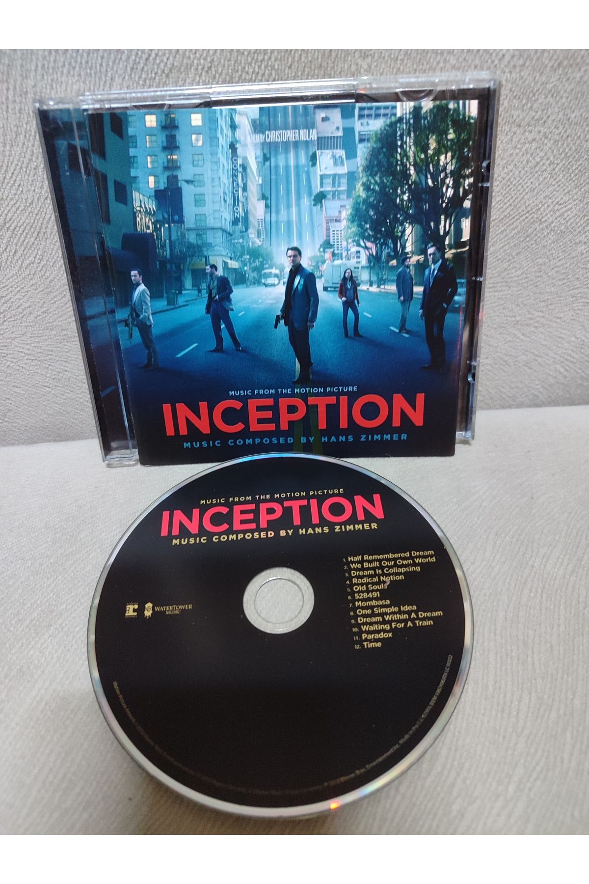 Plakperest INCEPTION - Hans Zimmer - 2010 EU Basım 2. El Soundtrack CD Albüm