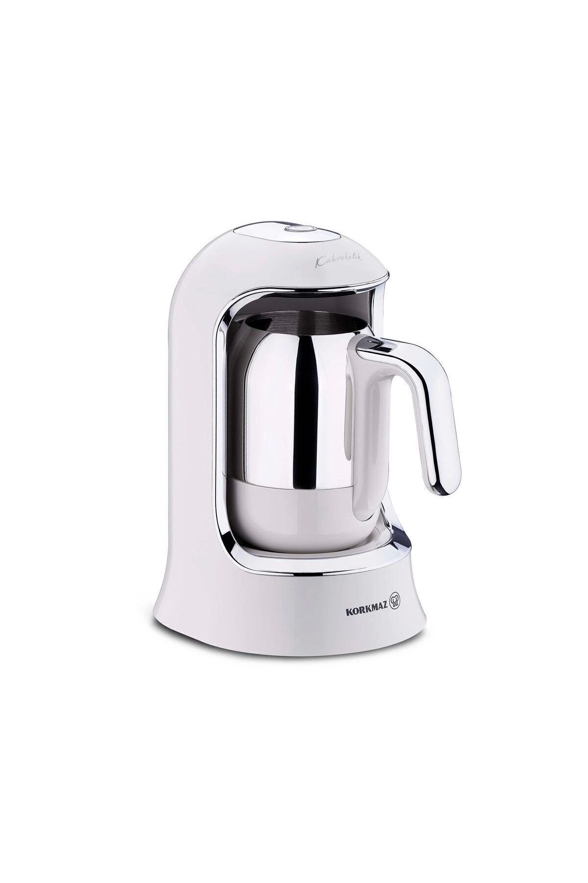 KORKMAZ Kahvekolic Deluxe Automatic Coffee Machine Vanilla A860-12