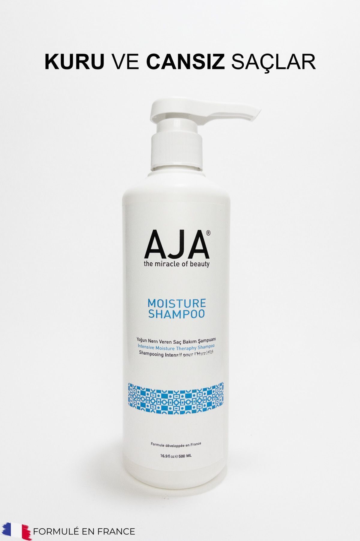 AJA Moisture Canlandırıcı Nem Terapisi Şampuanı Yıpranmış Ve Kuru Saçlar Için 500ml