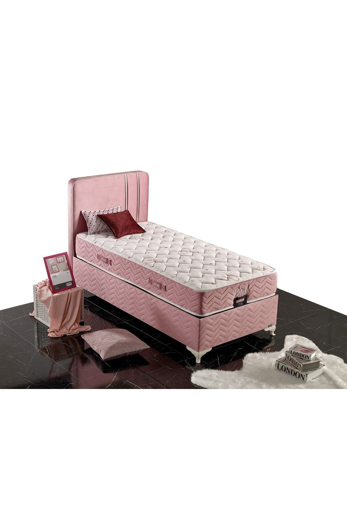 İmaj Pink Yatak Tek Kişilik 100x200 Cm (BAŞLIK VE BAZA FİYATA DAHİL DEĞİLDİR)