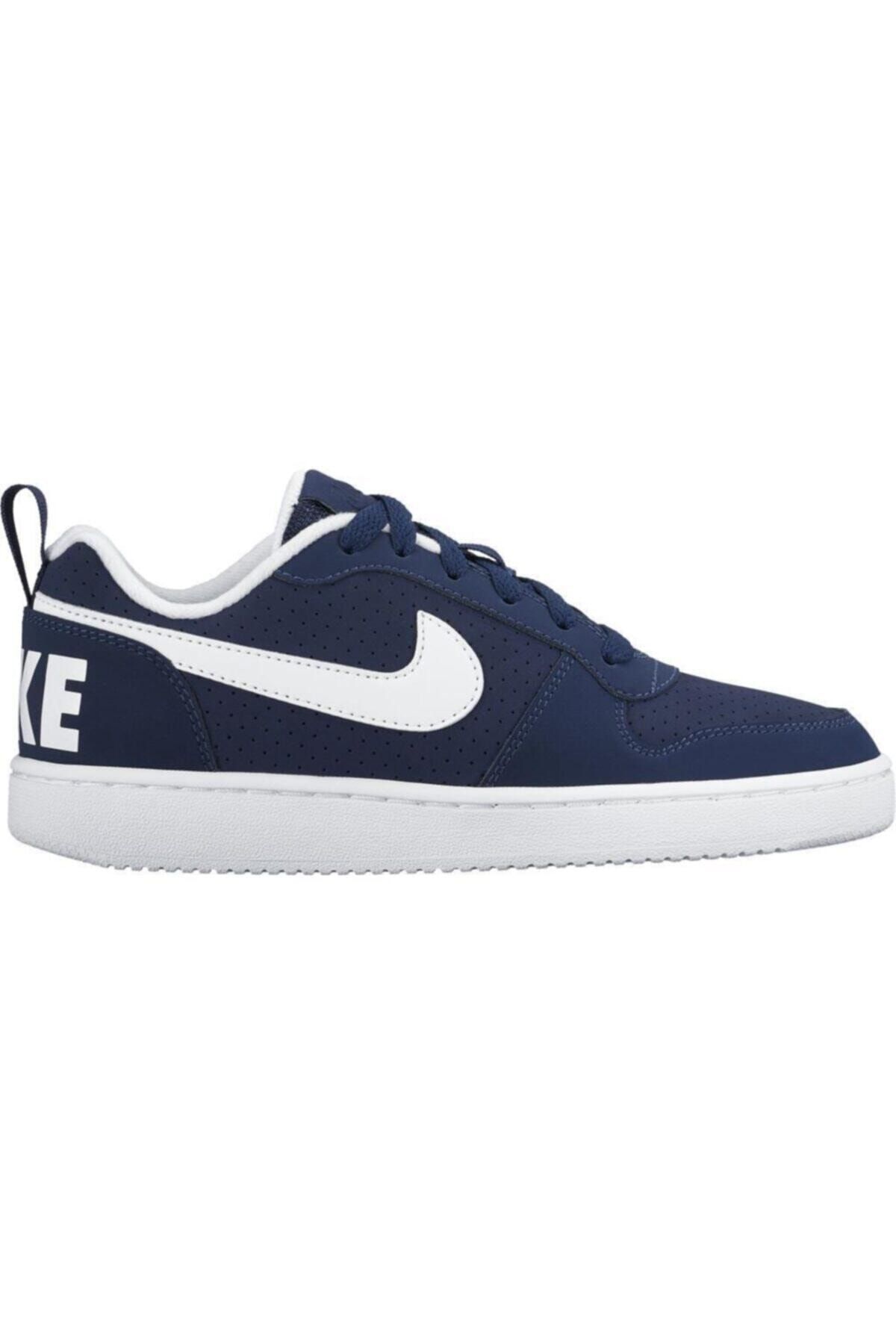 Nike Erkek Lacivert Court Borough Low Ayakkabı 839985-400