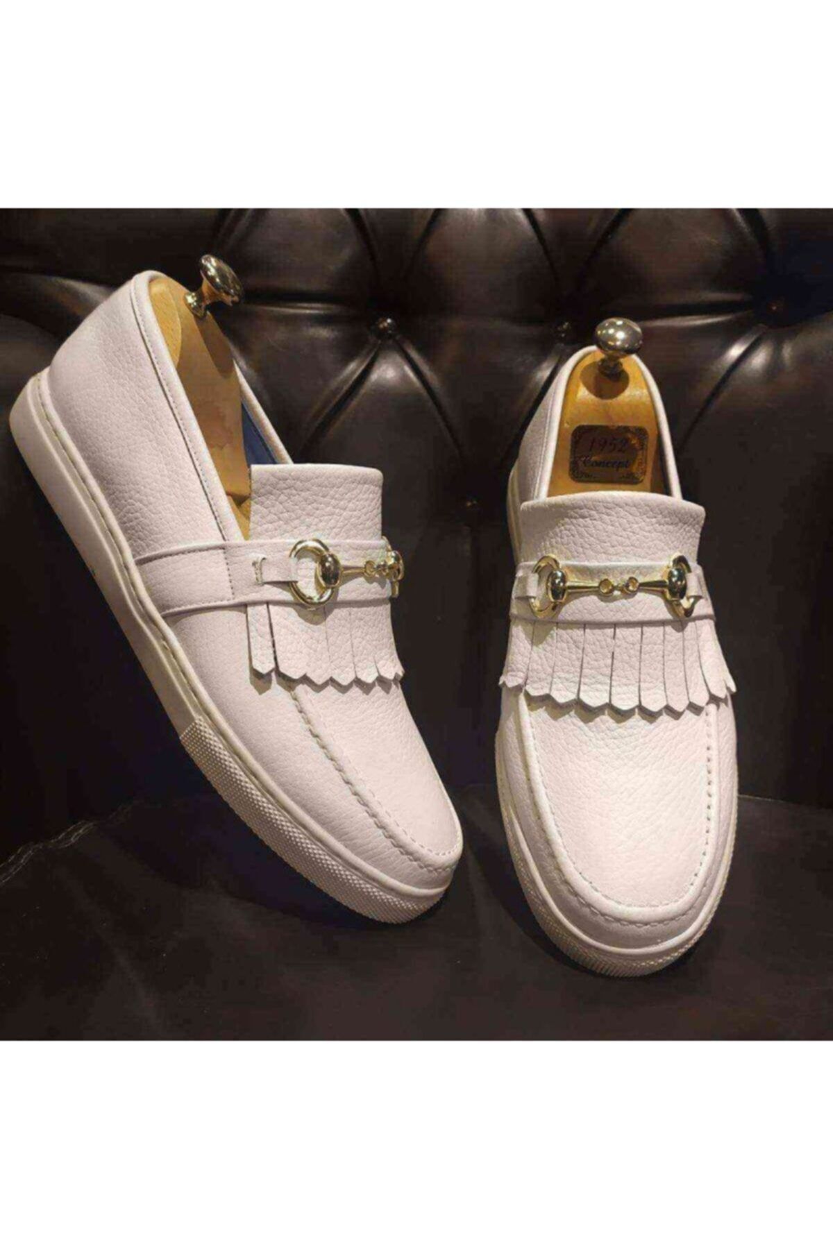 1952 Concept Beyaz Deri Sneakers