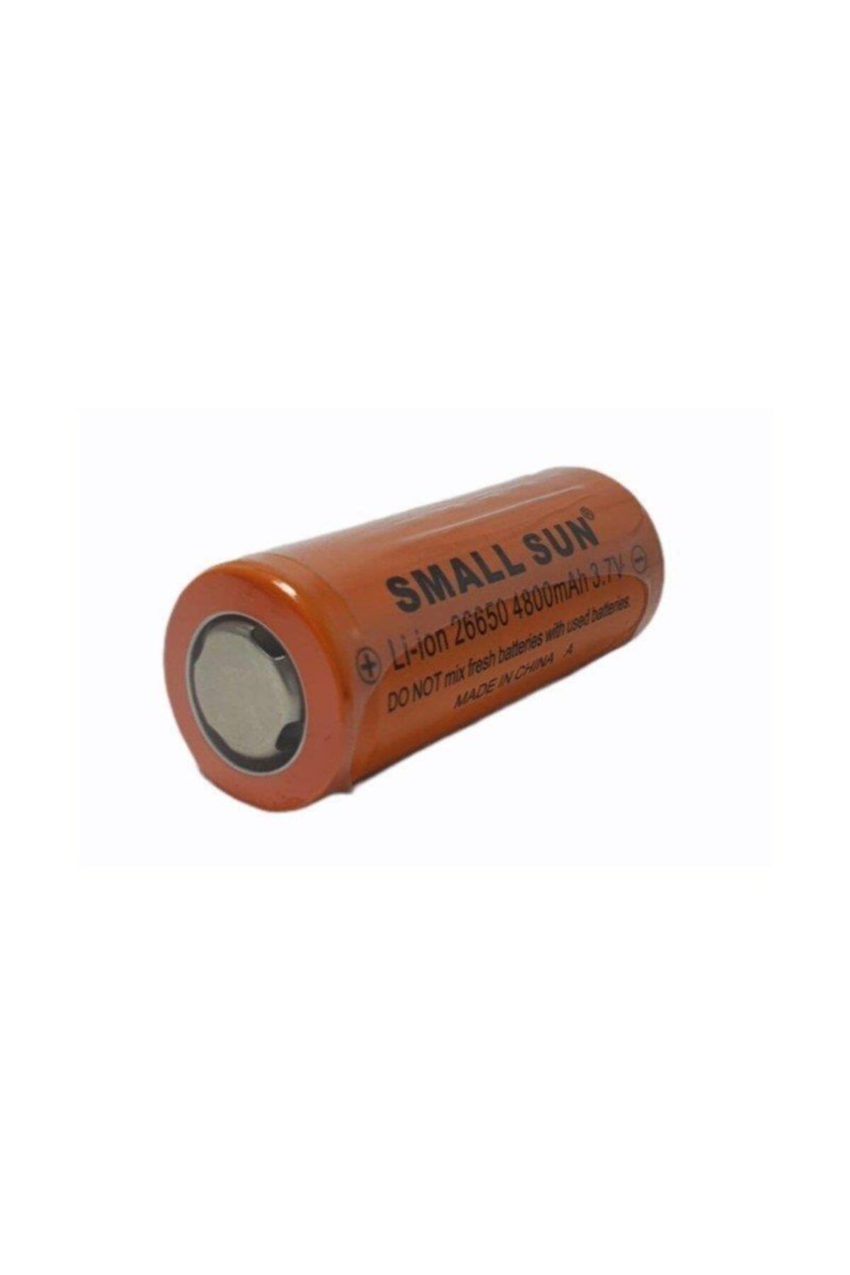 electroon Small Sun 26650 3.7v 4800mah Lithium Li-ion Pil 26x65mm