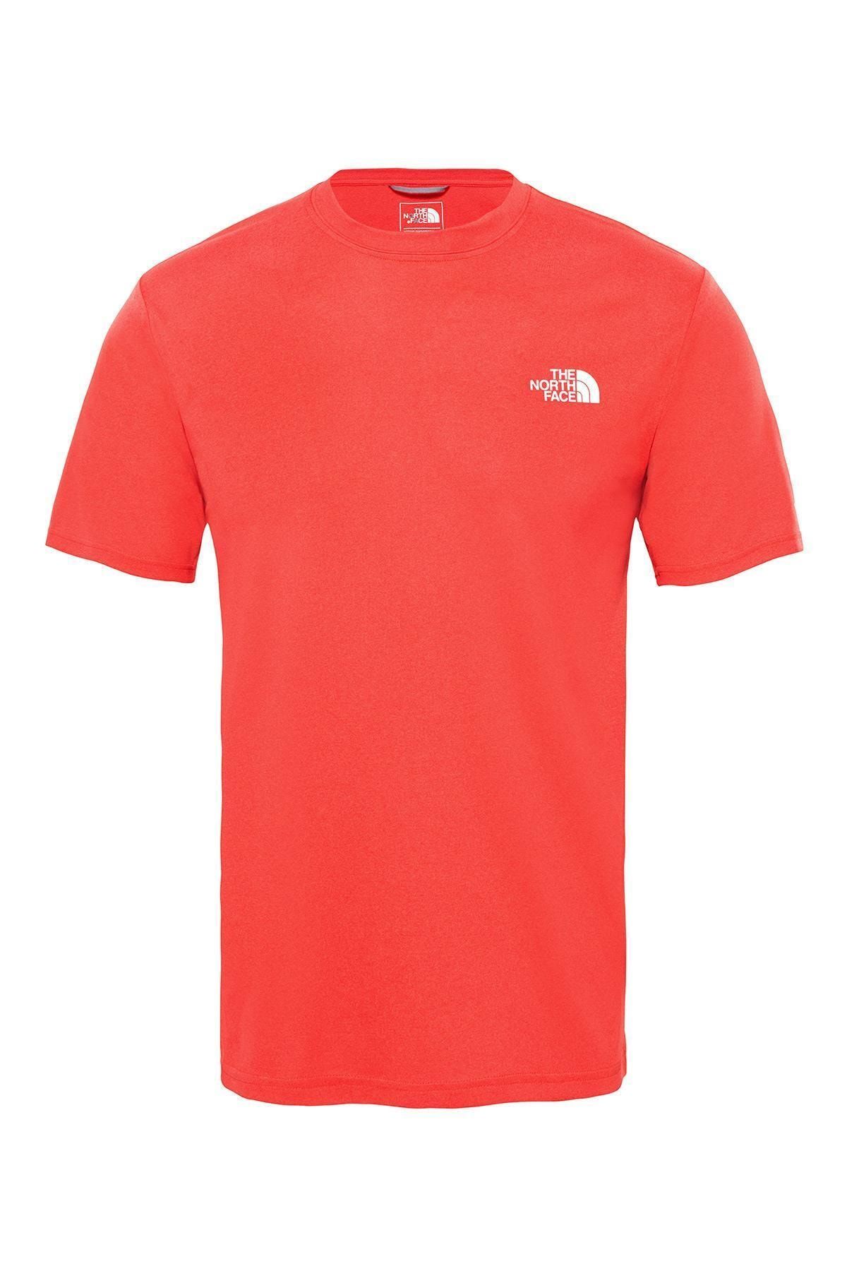 The North Face M REAXION AMP CREW - EU Kırmızı Erkek T-Shirt 100480907