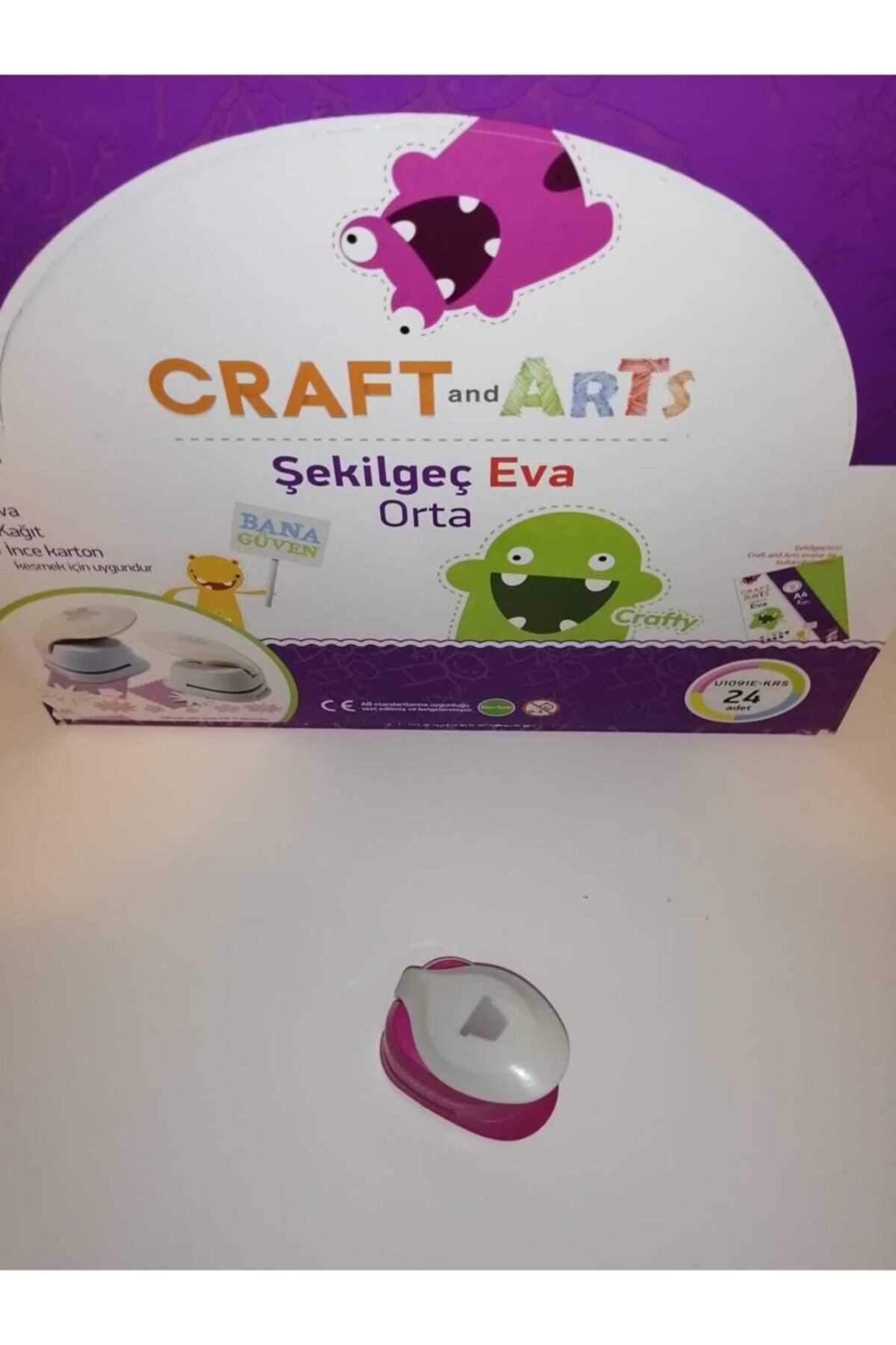 Craft and Arts Eva Kesen Orta Şekilgeç 5/8 '' 1,5 Cm)