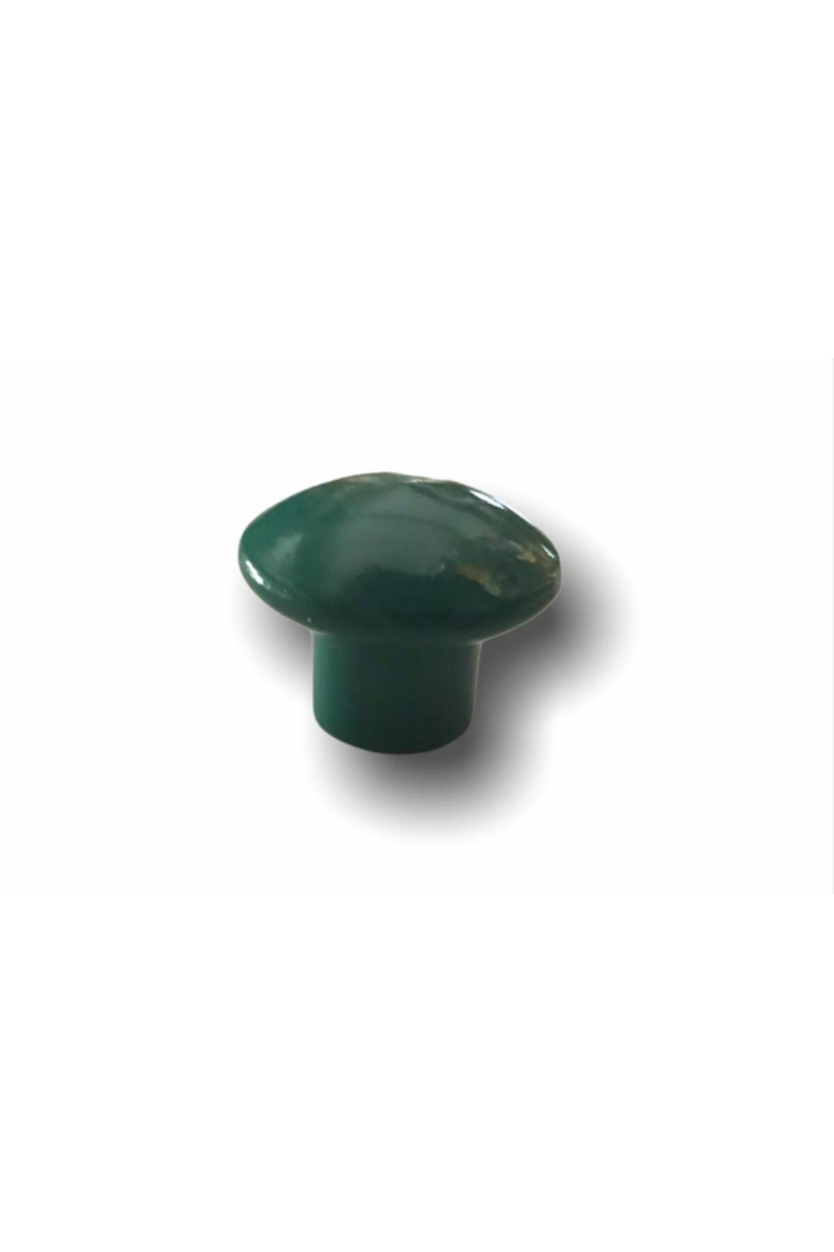 Özgül 5 Adet Yeşil Mantar Düğme 35mm Çaplı Çocuk Odası Vestiyer Dolap Çekmece Kapak Kulbu