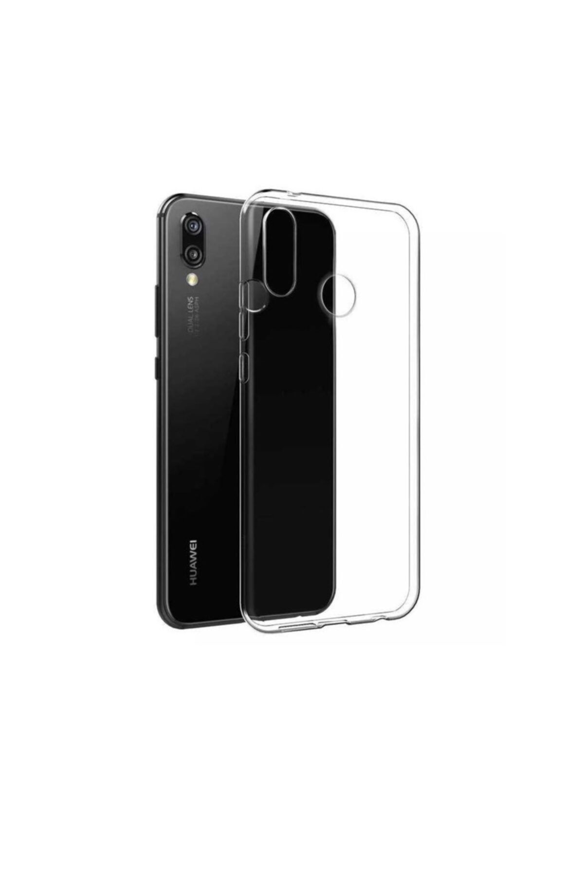 Penguen Huawei Y7 2019 Uyumlu Şeffaf Silikon Kılıf