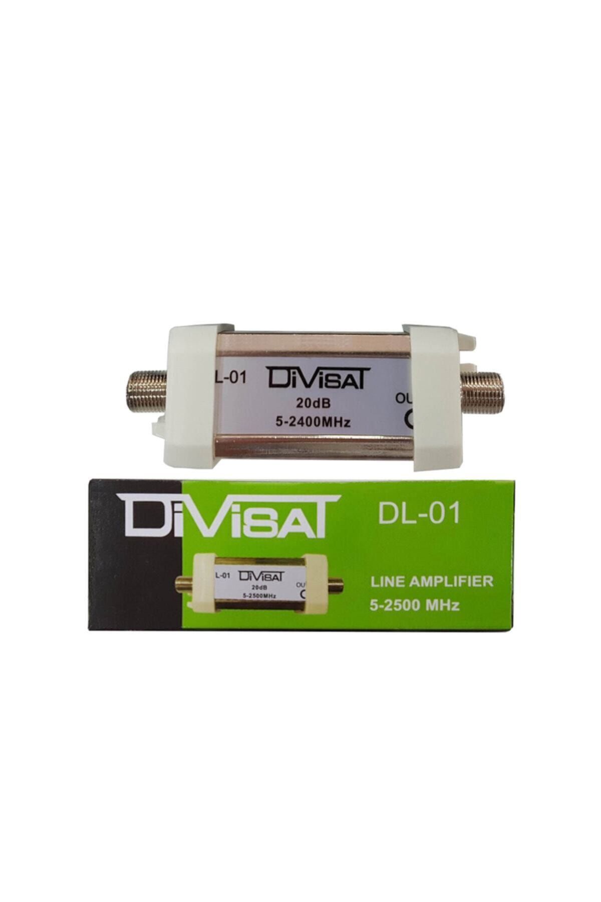 DİVİSAT Line Amplifier Sinyal Yükseltici 20db