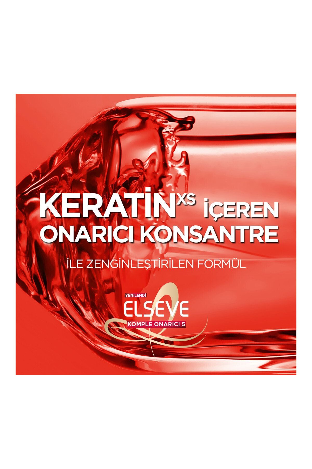 Komple Onarıcı 5 Yıpranmış Saçlar Için Keratinxs Içeren Yapılandırıcı Bakım Şampuanı 360 ml_5
