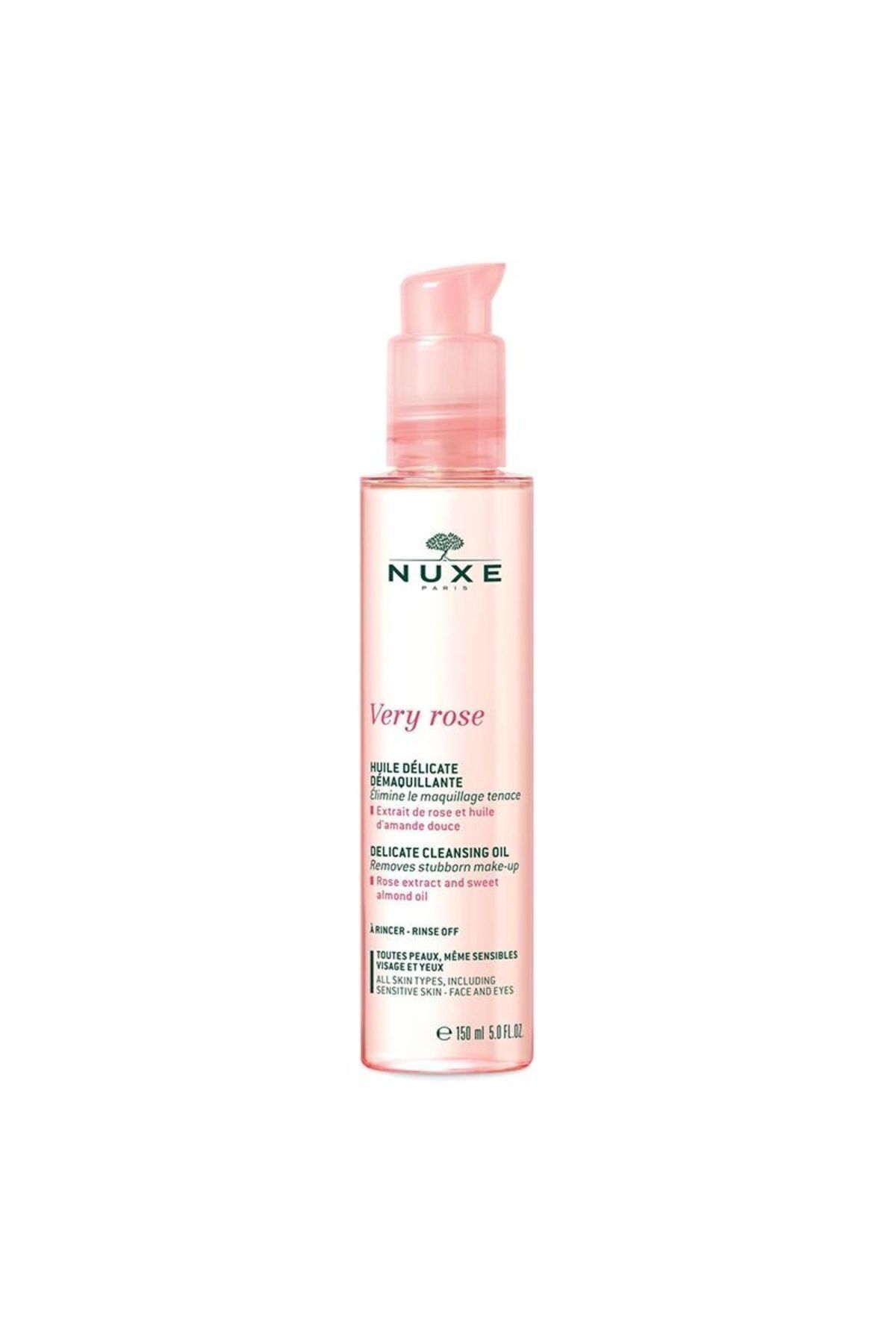 Nuxe Very Rose Hassas Temizleme Yağı 150 ml