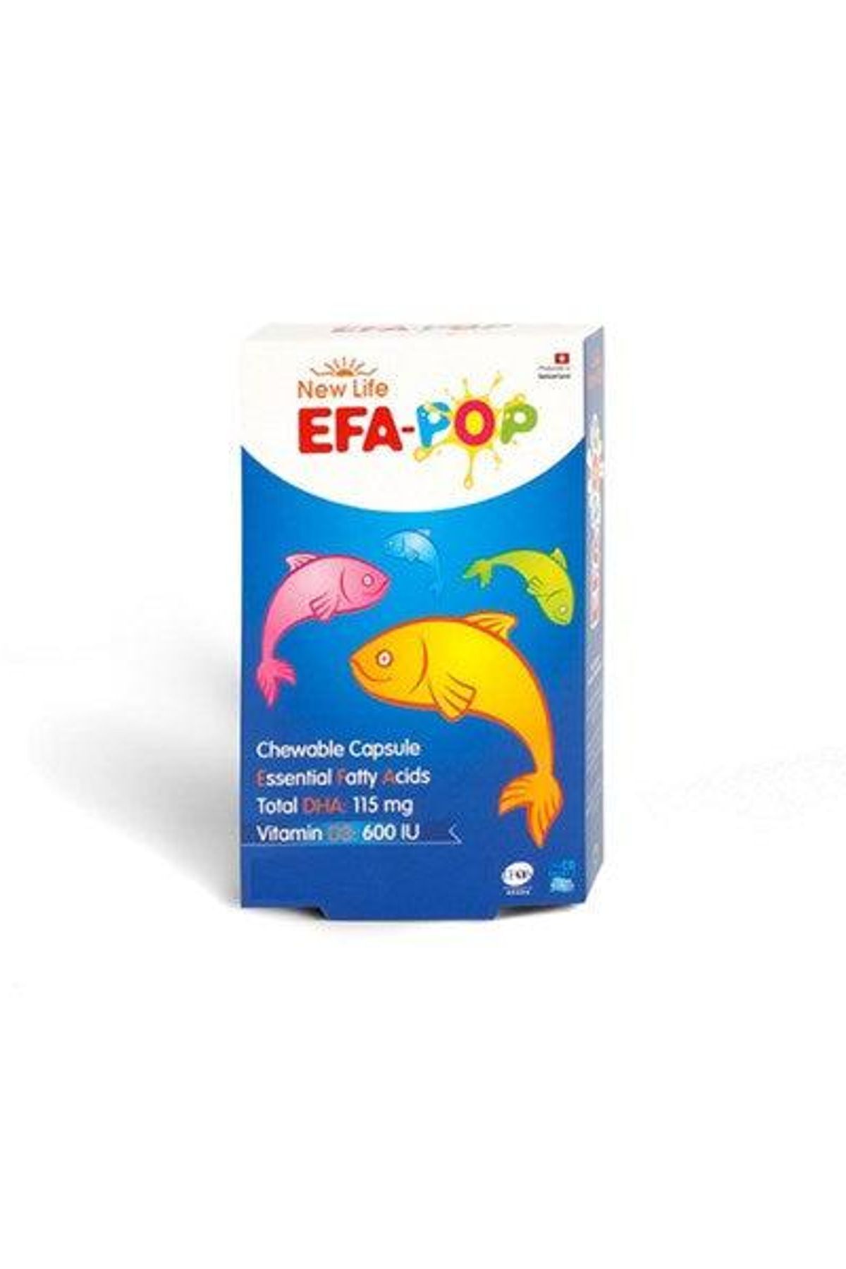 New Life Efa Pop 500 Mg Çiğnenebilir 30 Softjel