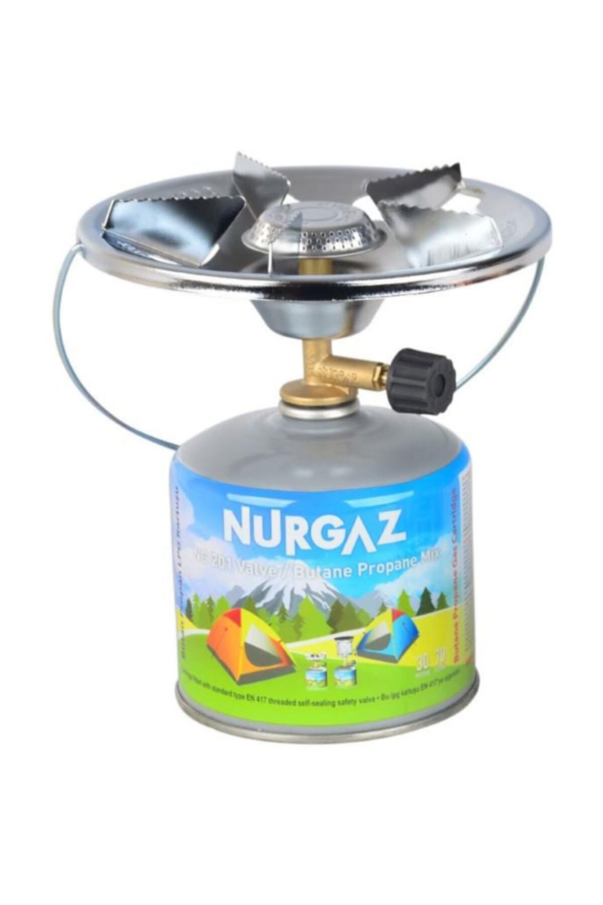 Nurgaz Olympos Kamp Ocak 450 gr Kartuş Ng076 Kolay Ateşlem