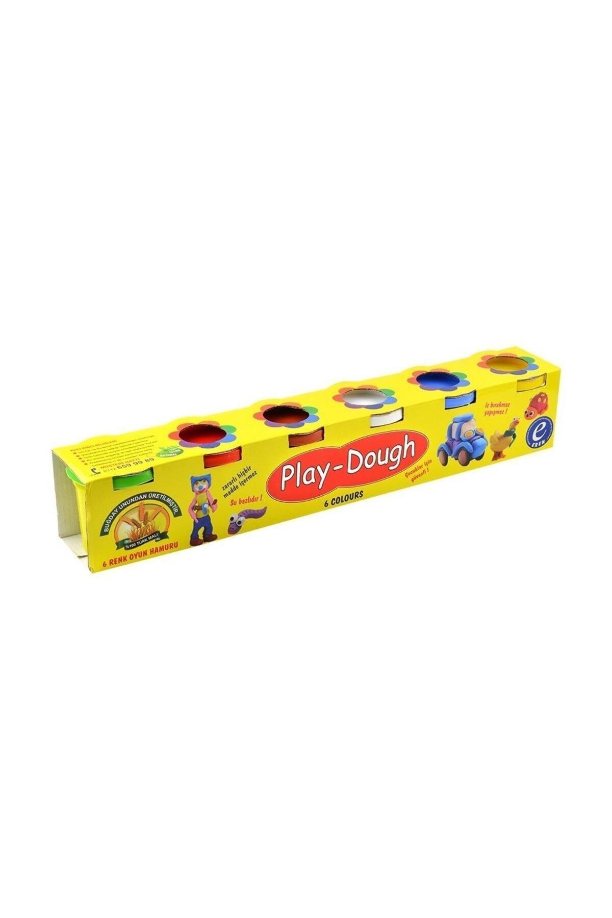 Vardem Eren Play Dough Oyun Hamuru 6 Renk 6x130=780 gr