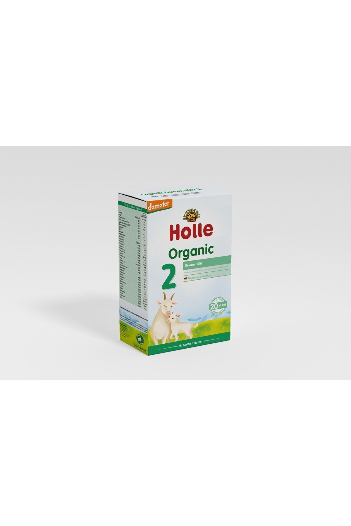 Holle ORGANİK KEÇİ 2 DEVAM SÜTÜ 400 GR