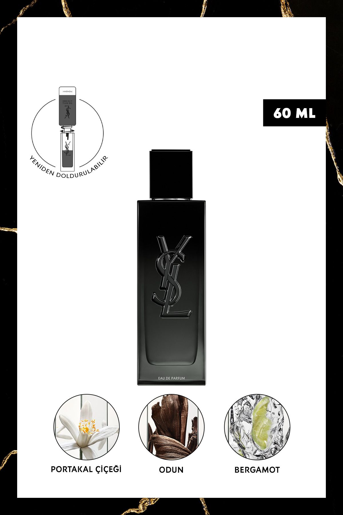 Yves Saint Laurent Myslf Edp 60 ml Erkek Parfüm 3614273852821