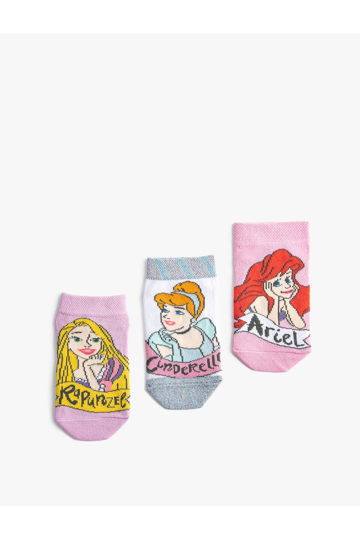 Koton Külkedisi, Rapunzel Ve Ariel Çorap Seti 3'lü Baskılı Lisanslı