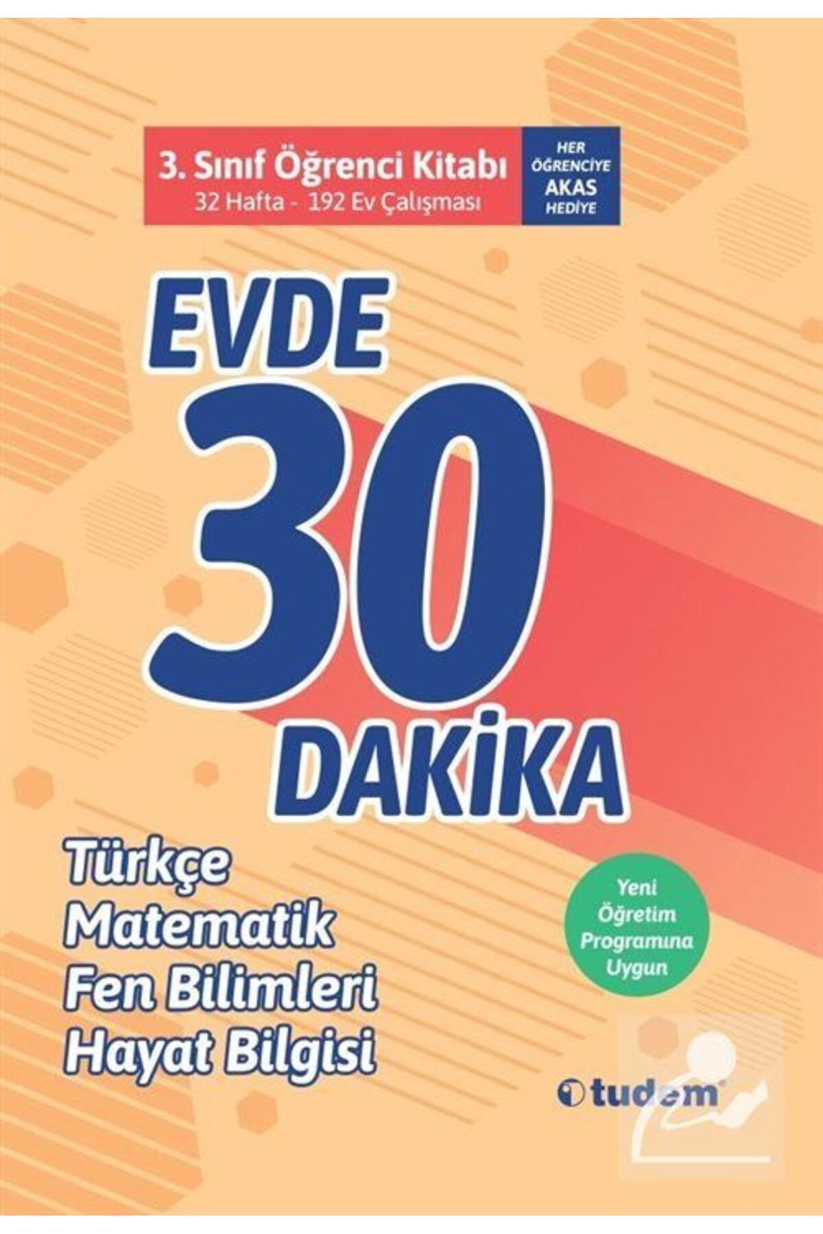 Tudem Yayınları 3.sınıf Evde 30 Dakika Öğrenci Kitabı