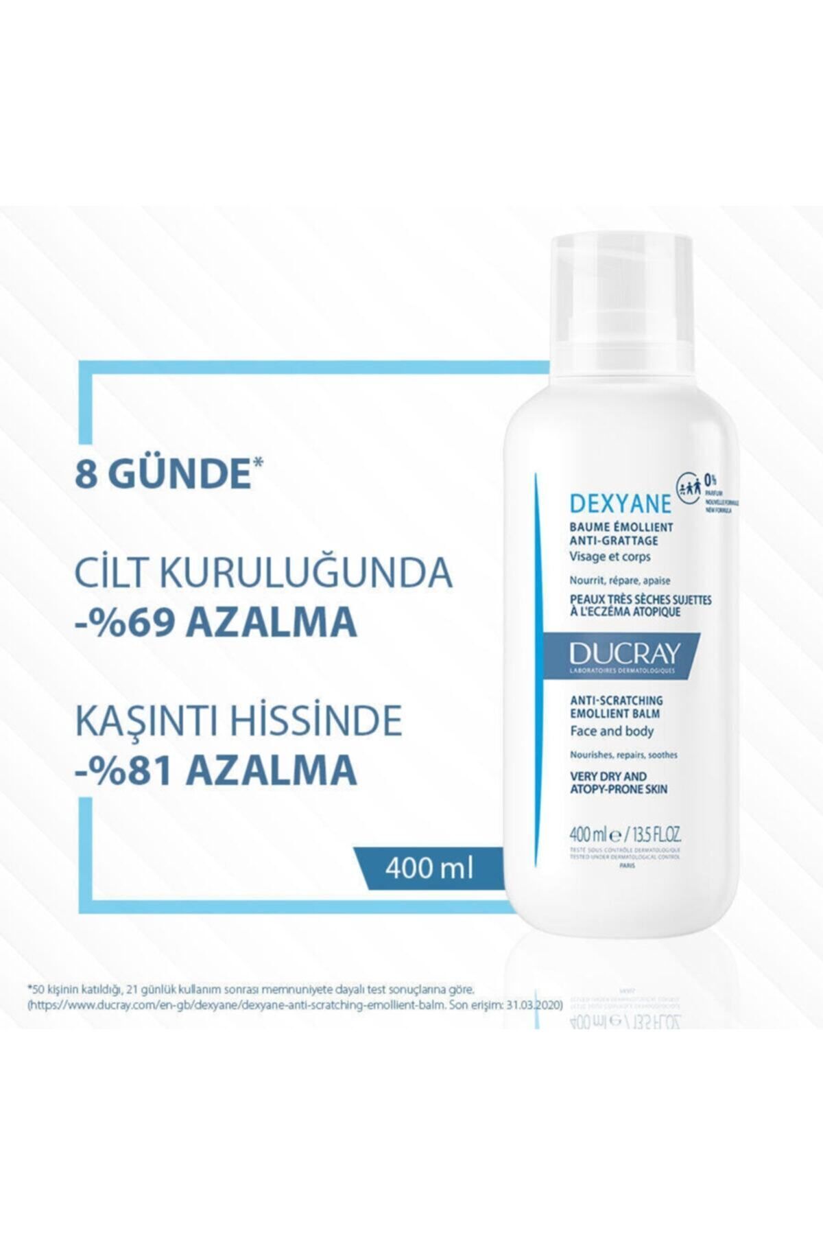 Ducray Dexyane Baume Kuruluk Karşıtı Nemlendirici Balm 400ml