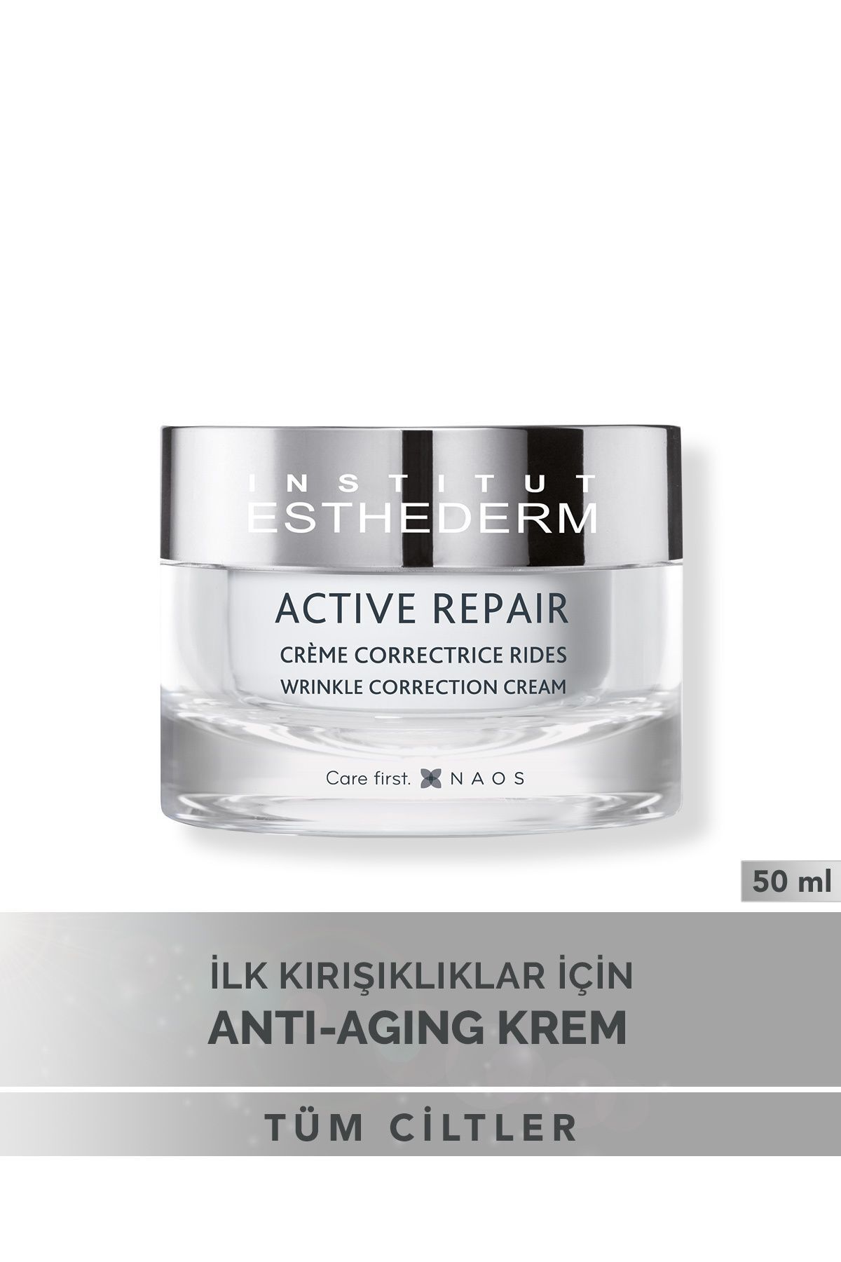 INSTITUT ESTHEDERM Active Repair Cream Kırışıklık Karşıtı ve  Aydınlatıcı Etkili Işıltı Veren Nemlendirici Krem 50ML