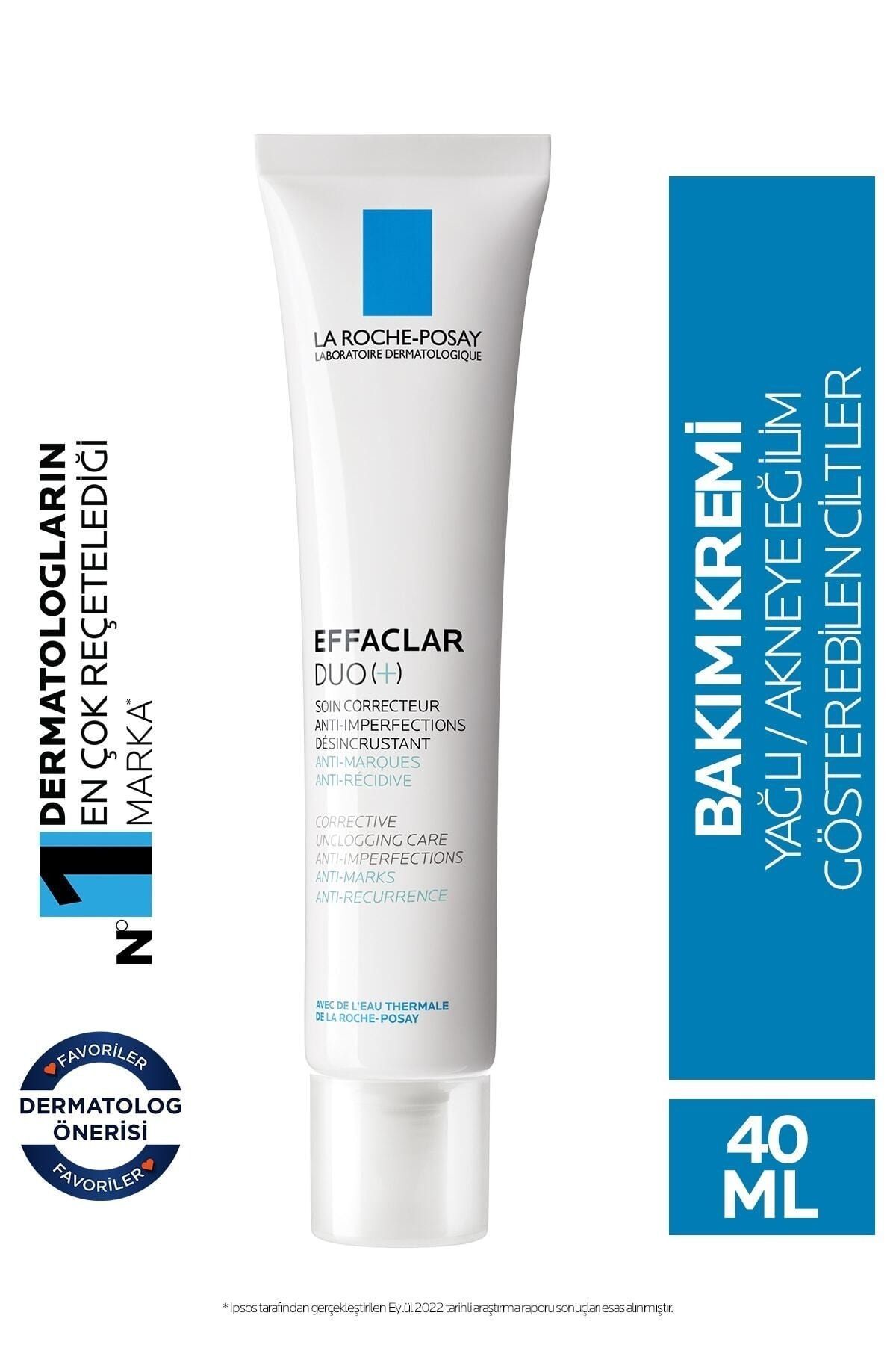 La Roche Posay Yaglı Ve Akneye Eğilim Gösteren Ciltler Için Cilt Bakım Kremi 40.ml. (effaclar Duo(+) )