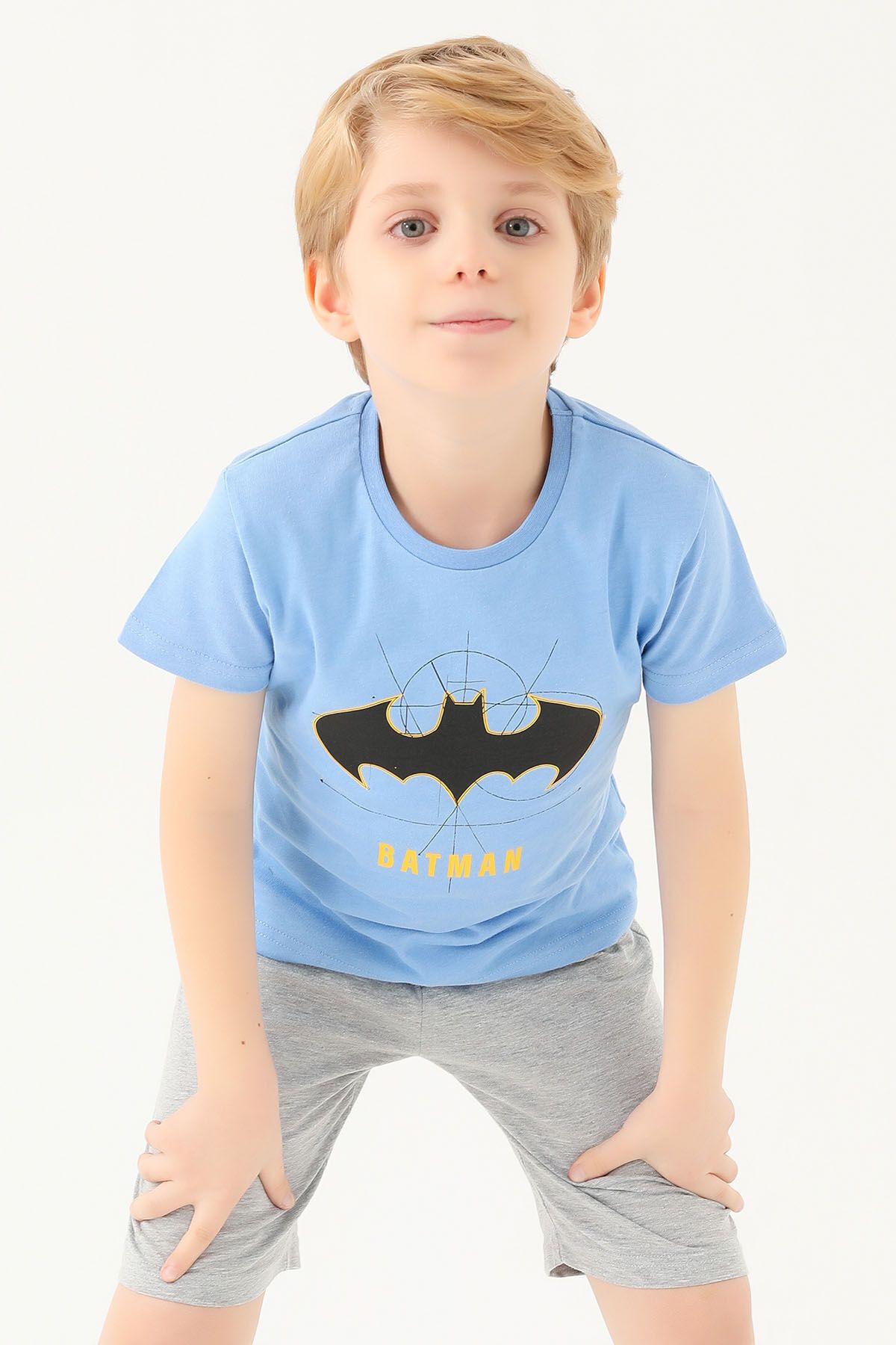 Batman Erkek Çocuk T-shırt Indigo